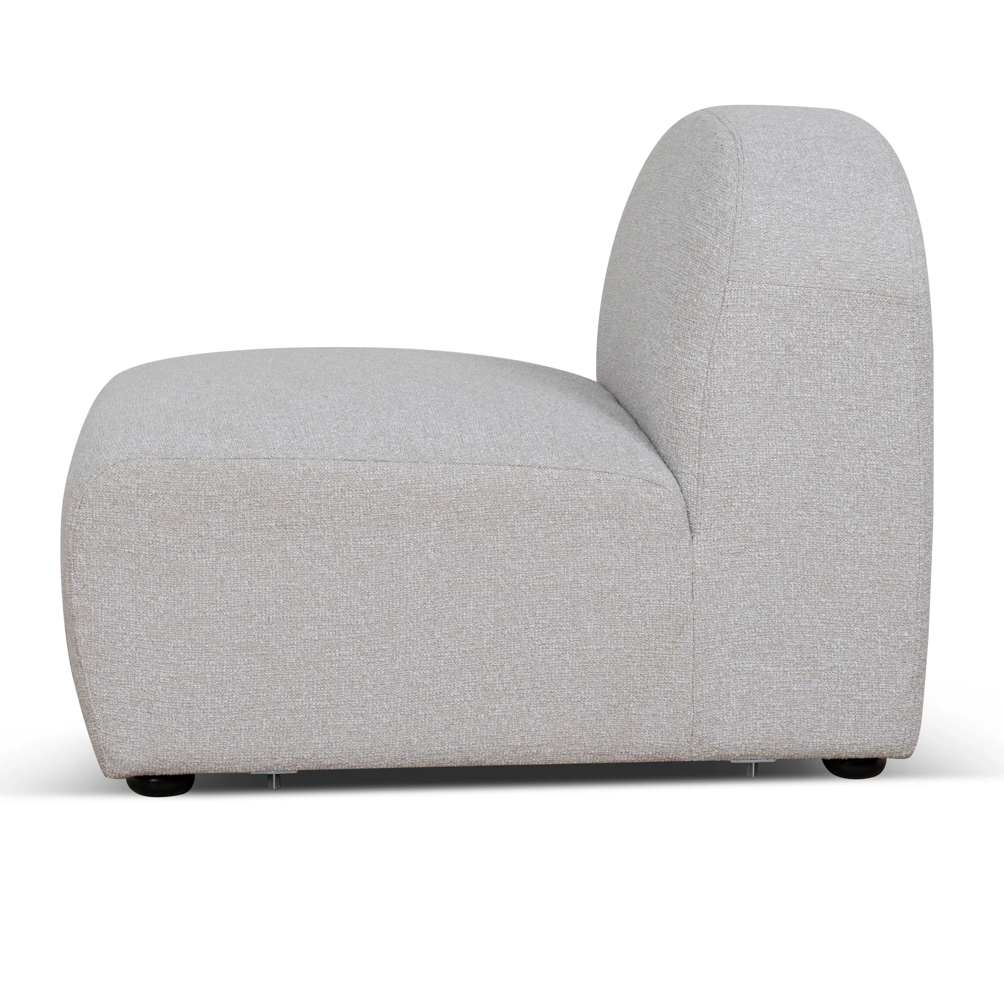 CLC10362-OLS Additional Armless for 4 Seater Sofa - Sandstone Beige - Image 4