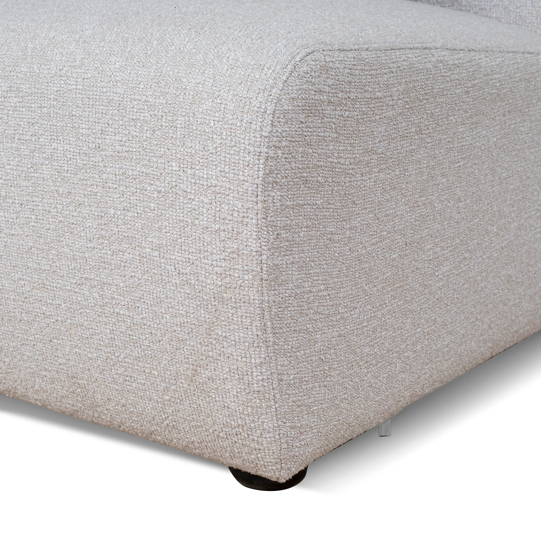 CLC10362-OLS Additional Armless for 4 Seater Sofa - Sandstone Beige - Image 8