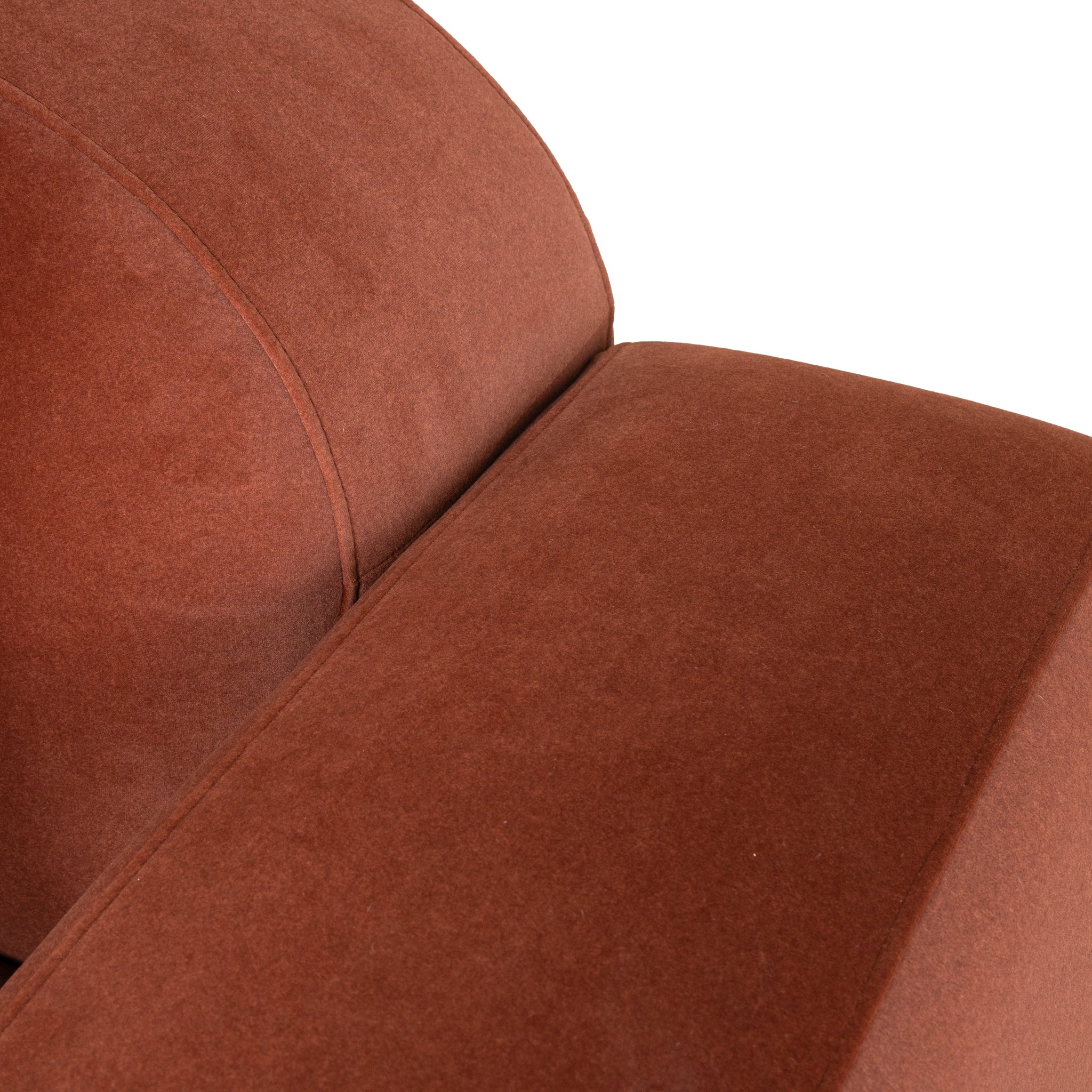 CLC10365-OLS 4 Seater Sofa - Burnt Maroon - Image 12
