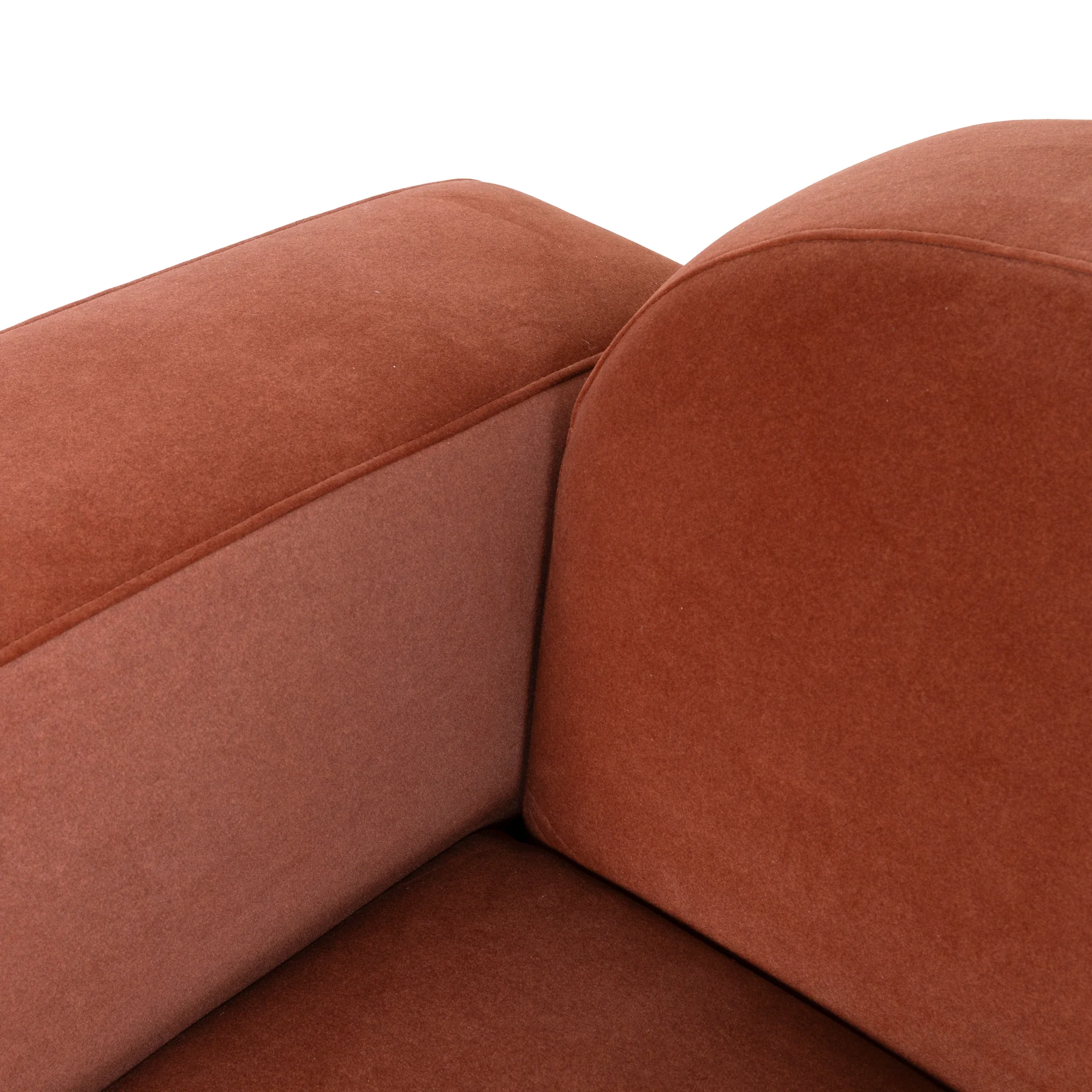 CLC10365-OLS 4 Seater Sofa - Burnt Maroon - Image 15