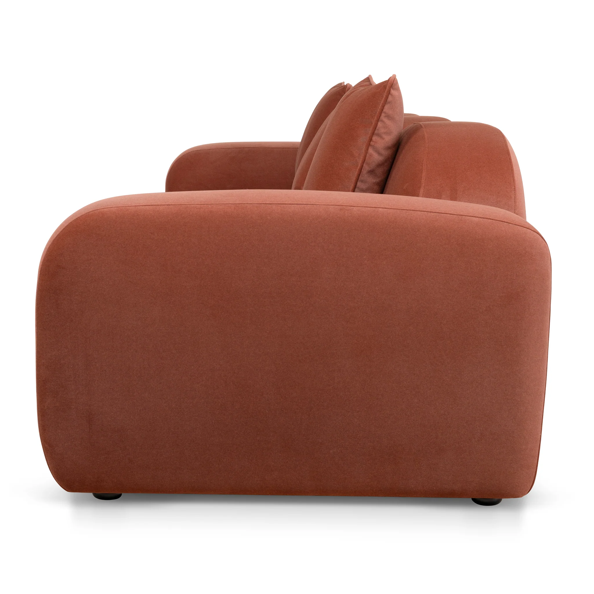 CLC10365-OLS 4 Seater Sofa - Burnt Maroon - Image 18