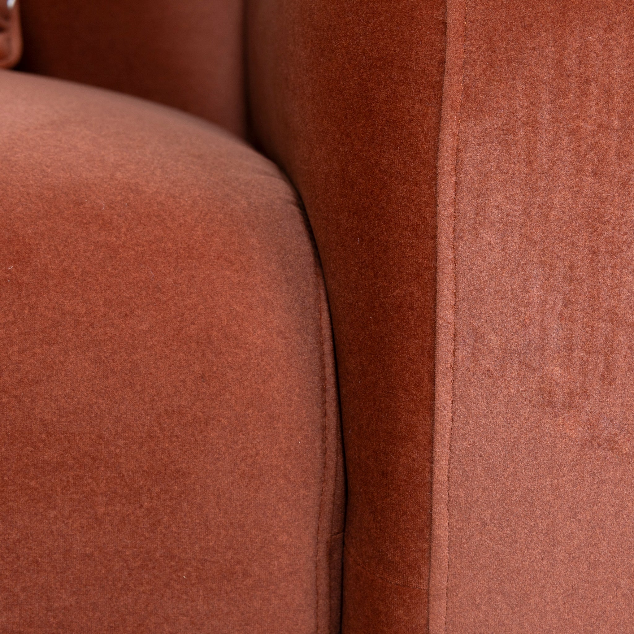 CLC10365-OLS 4 Seater Sofa - Burnt Maroon - Image 9