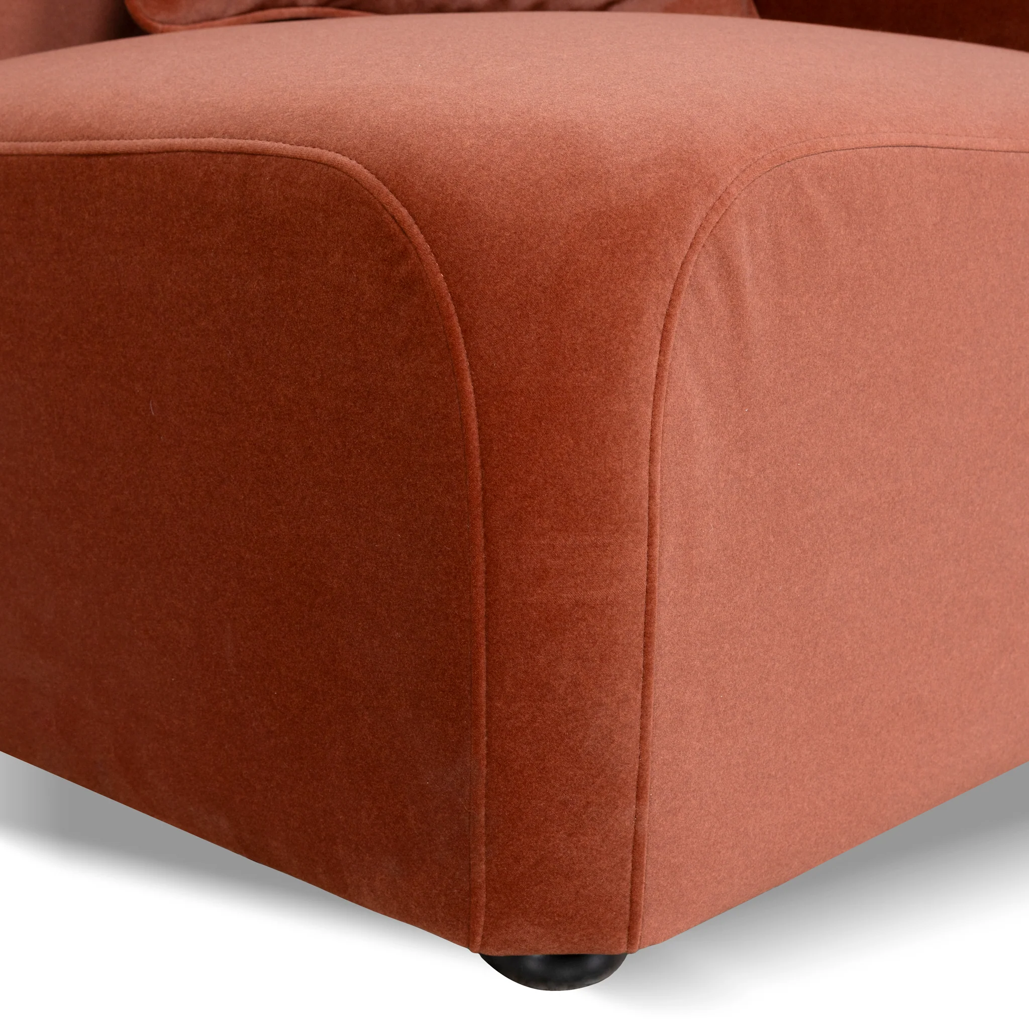 CLC10366-OLS Corner Option for 4 Seater Sofa - Burnt Maroon - Image 12