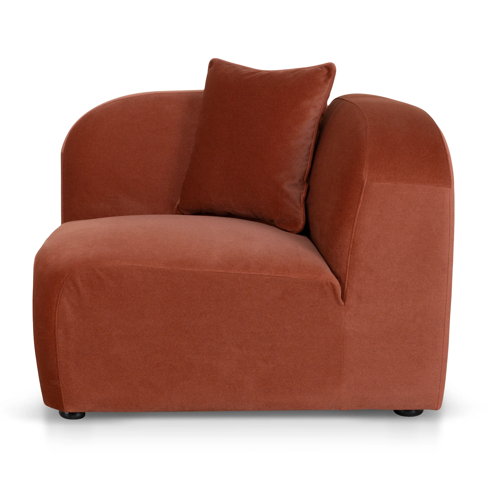 CLC10366-OLS Corner Option for 4 Seater Sofa - Burnt Maroon - Image 3