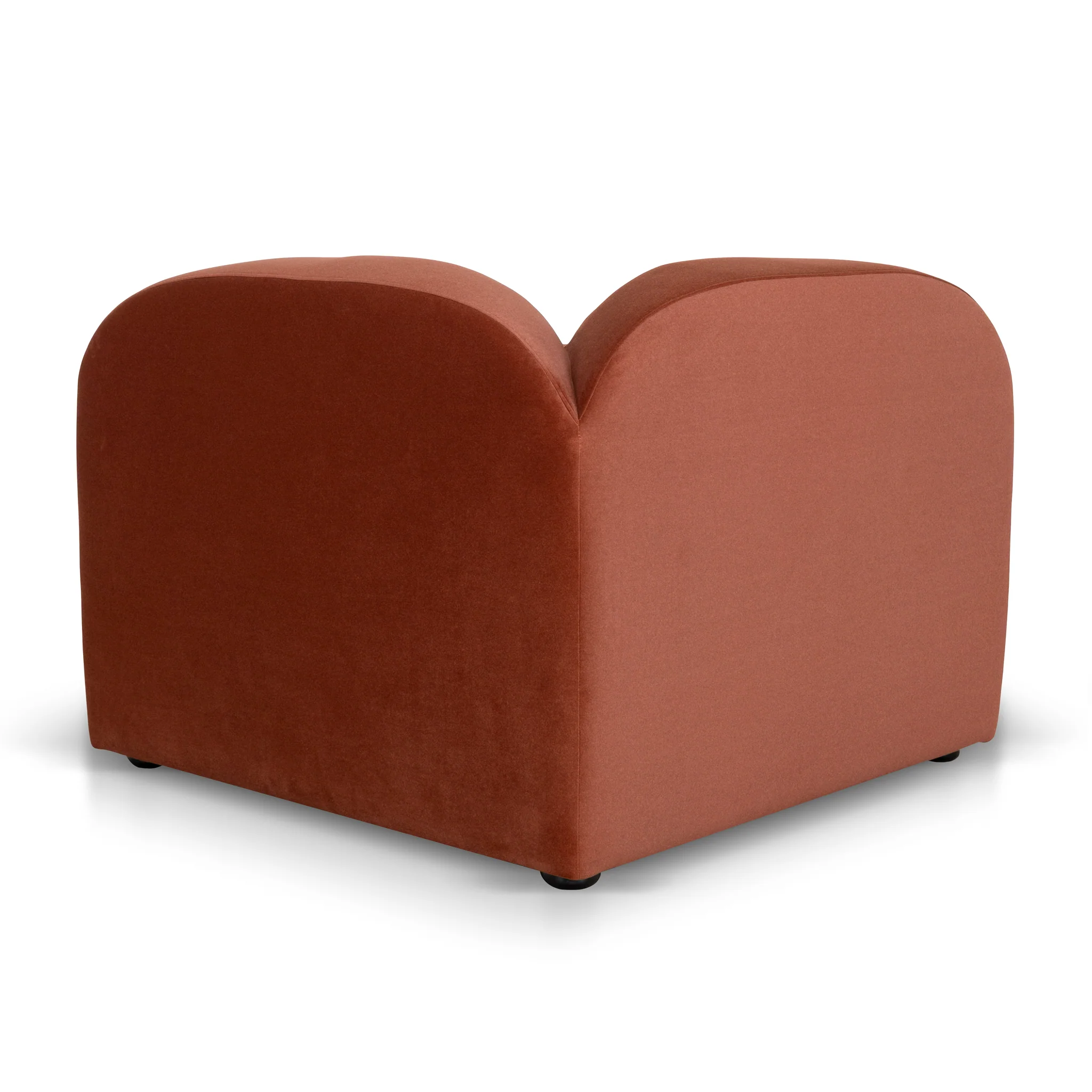 CLC10366-OLS Corner Option for 4 Seater Sofa - Burnt Maroon - Image 4