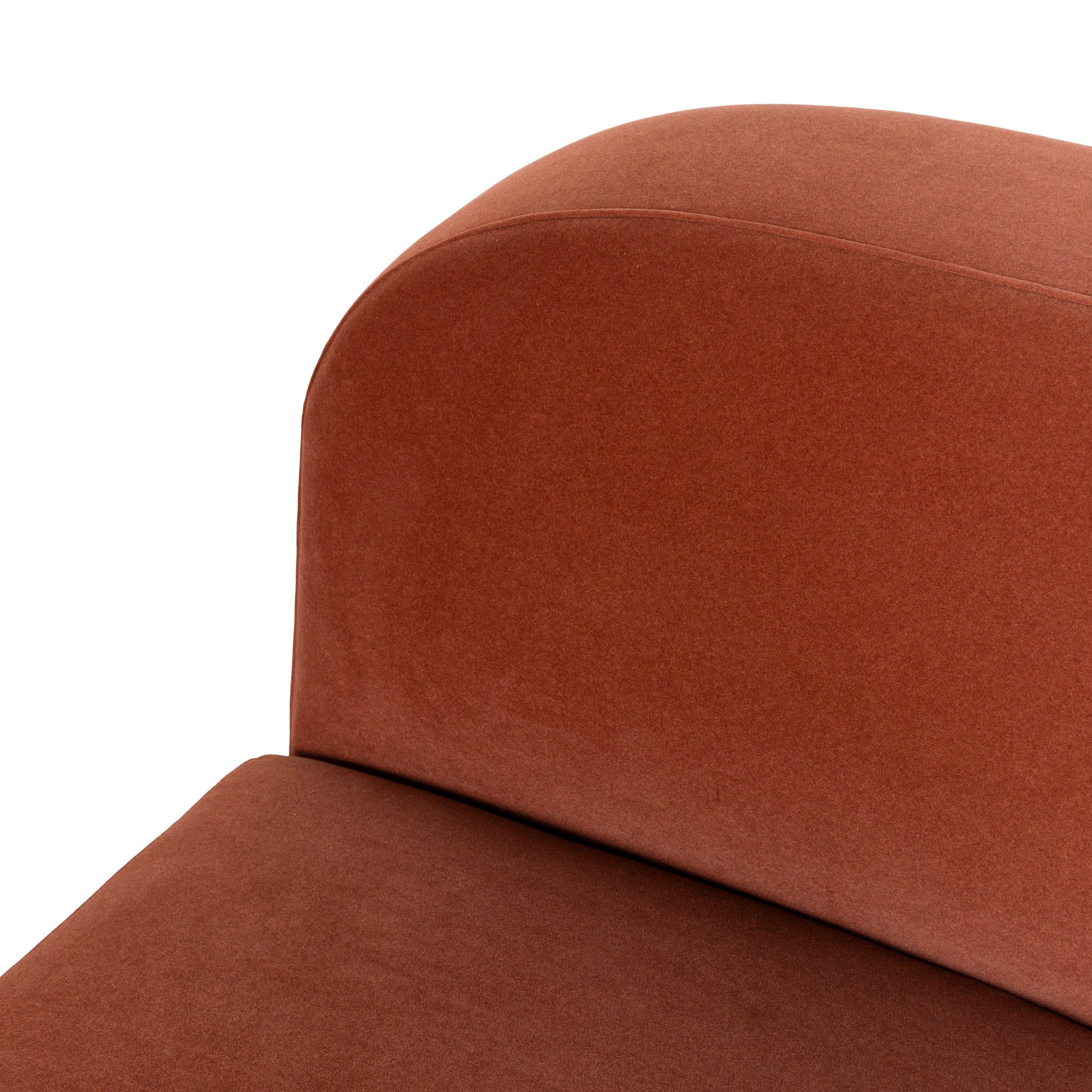 CLC10367-OLS Additional Armless for 4 Seater Sofa - Burnt Maroon - Image 13