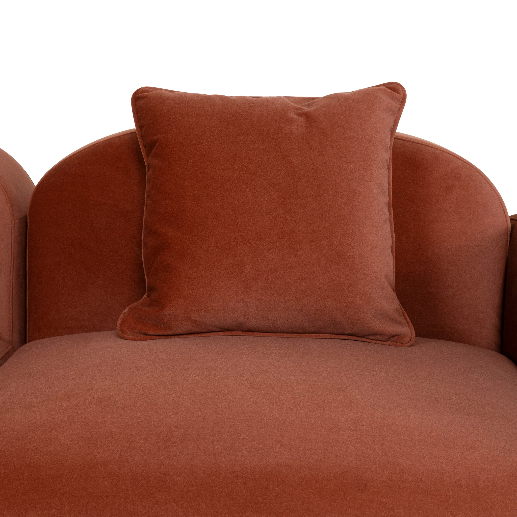 CLC10368-OLS 3 Seater Sofa - Burnt Maroon - Image 10