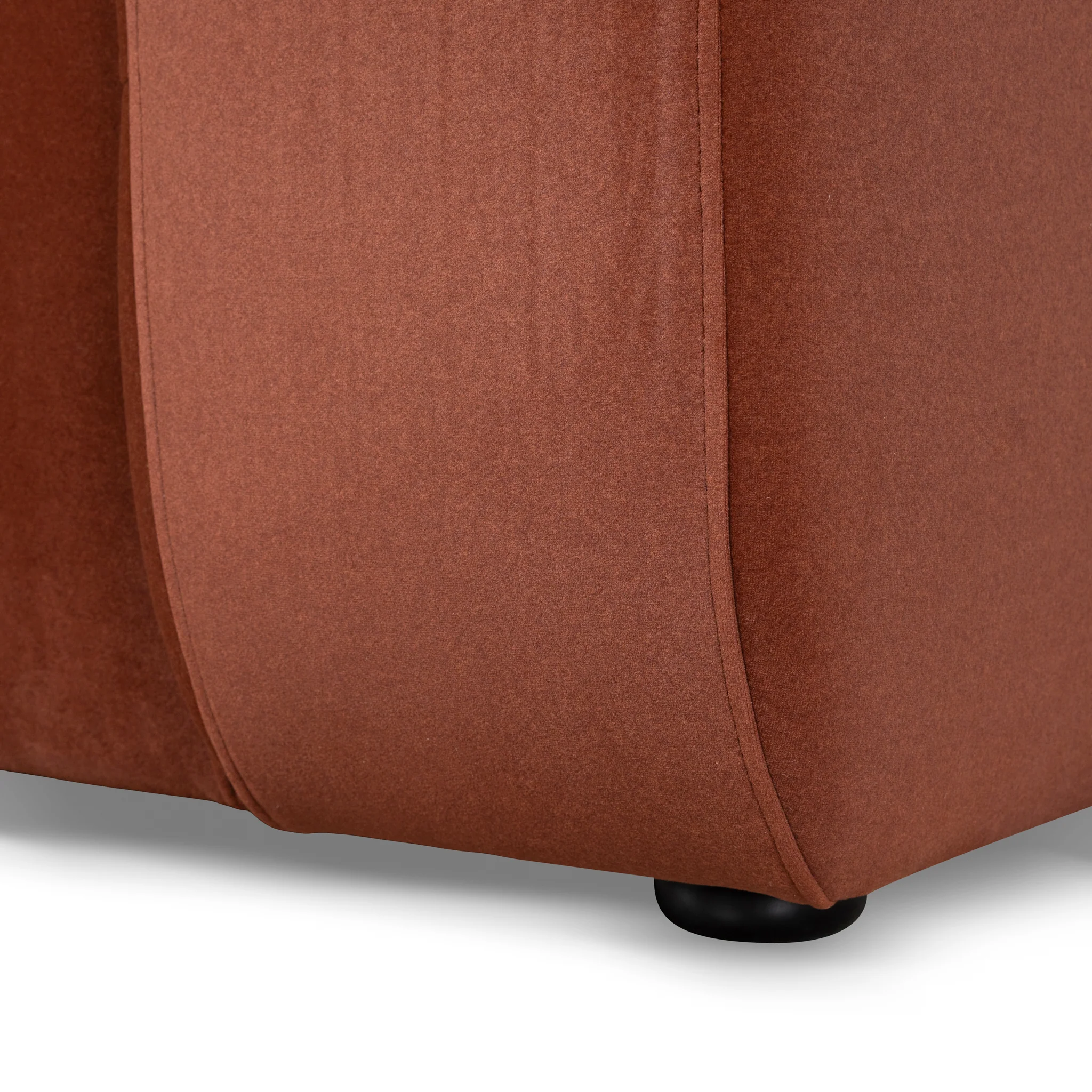 CLC10368-OLS 3 Seater Sofa - Burnt Maroon - Image 13
