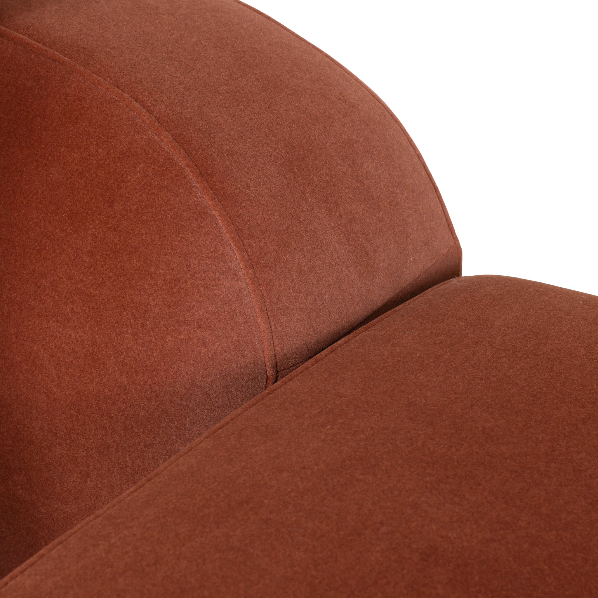 CLC10368-OLS 3 Seater Sofa - Burnt Maroon - Image 15