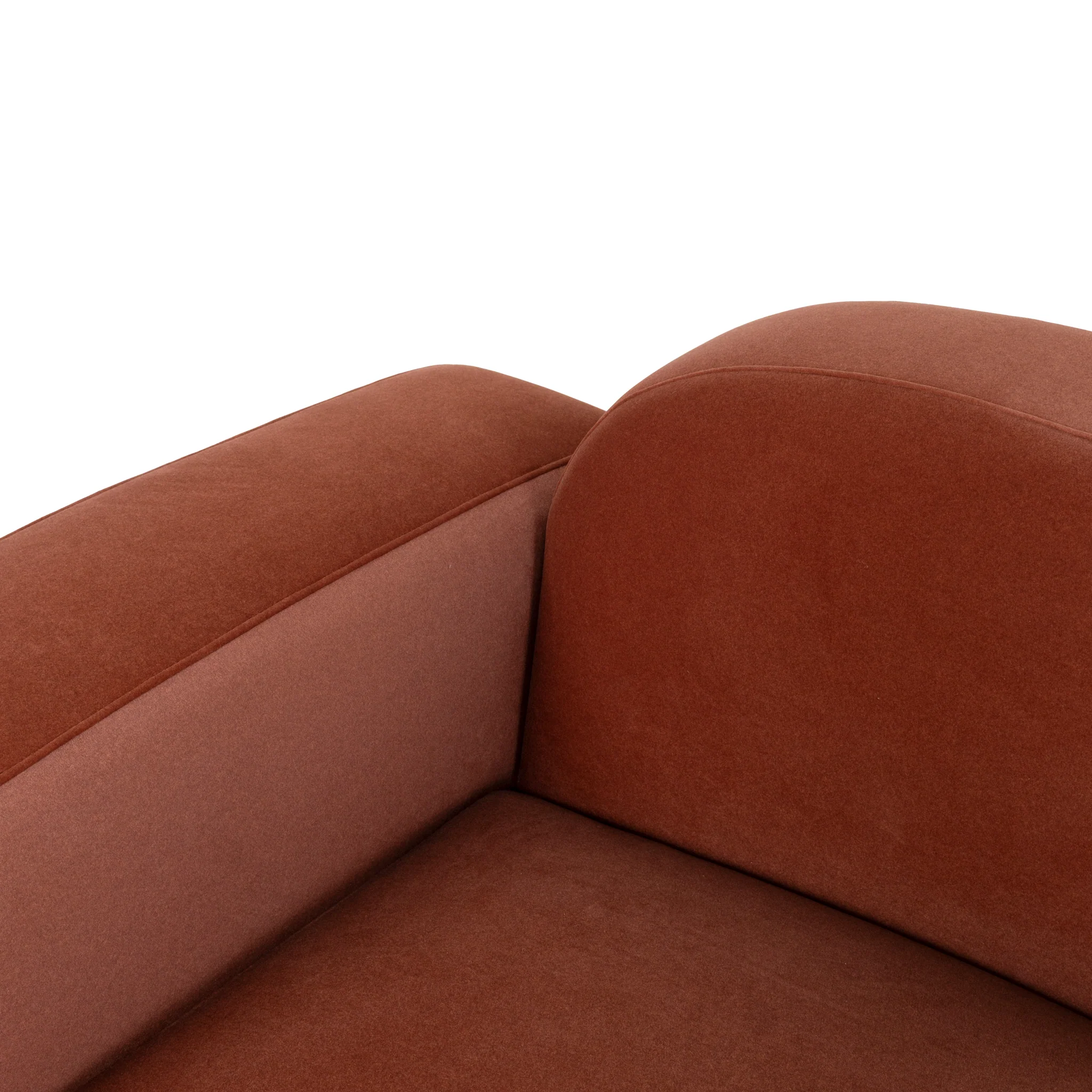 CLC10368-OLS 3 Seater Sofa - Burnt Maroon - Image 16