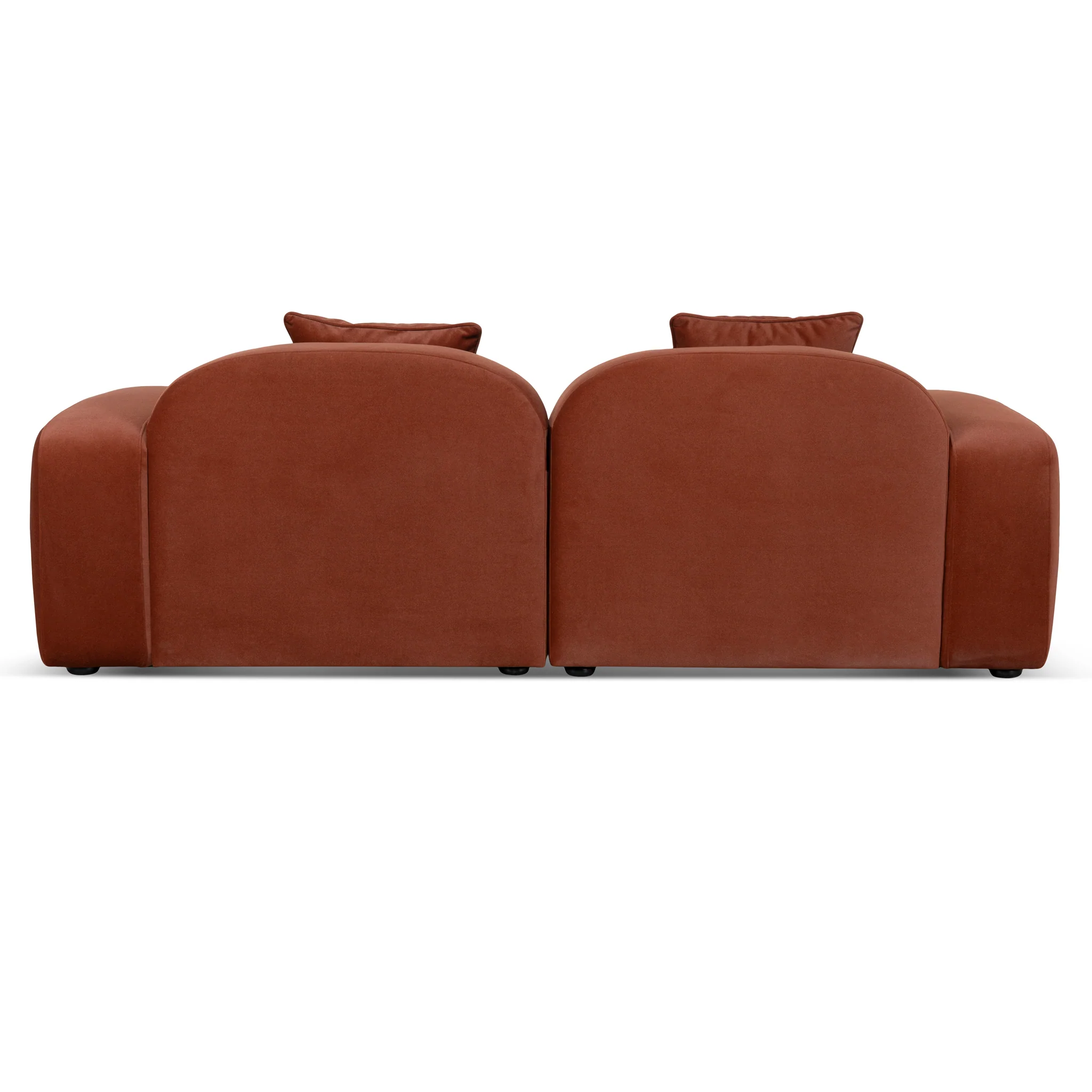 CLC10368-OLS 3 Seater Sofa - Burnt Maroon - Image 6