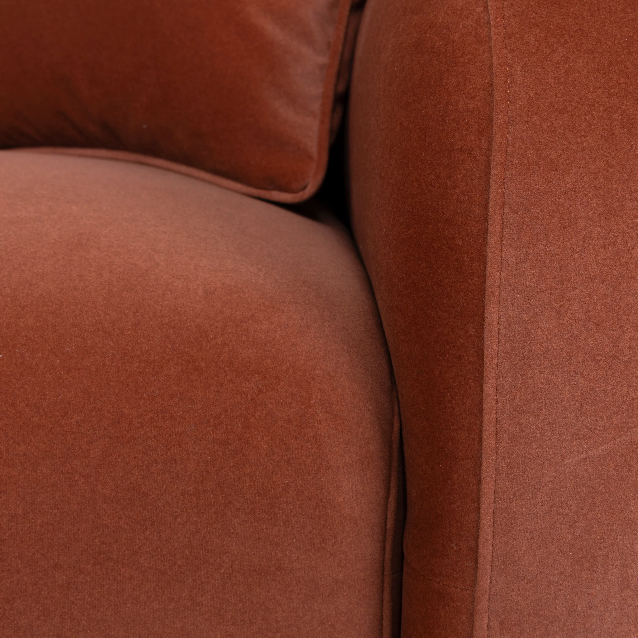 CLC10369-OLS 2 Seater Sofa - Burnt Maroon - Image 11