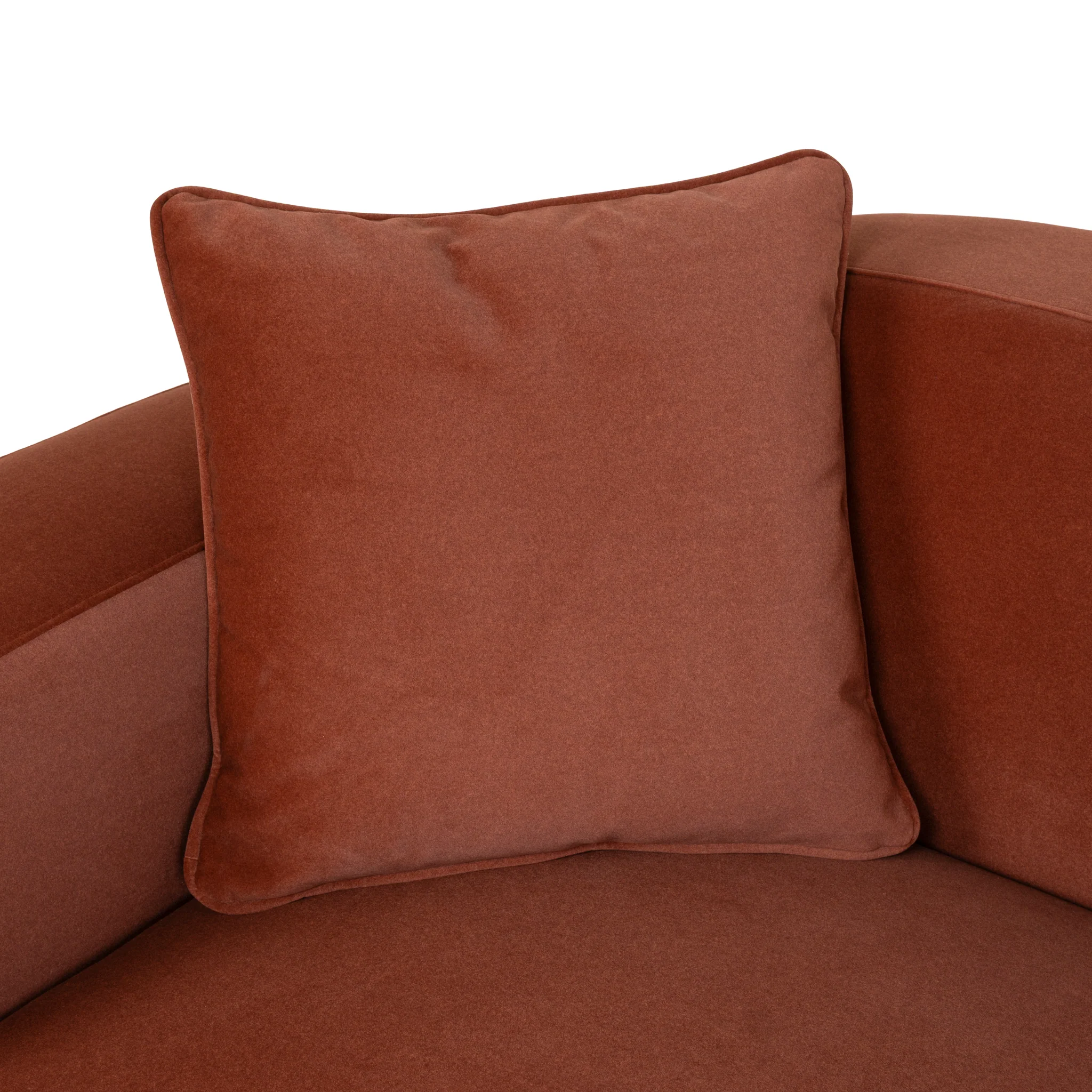 CLC10369-OLS 2 Seater Sofa - Burnt Maroon - Image 12