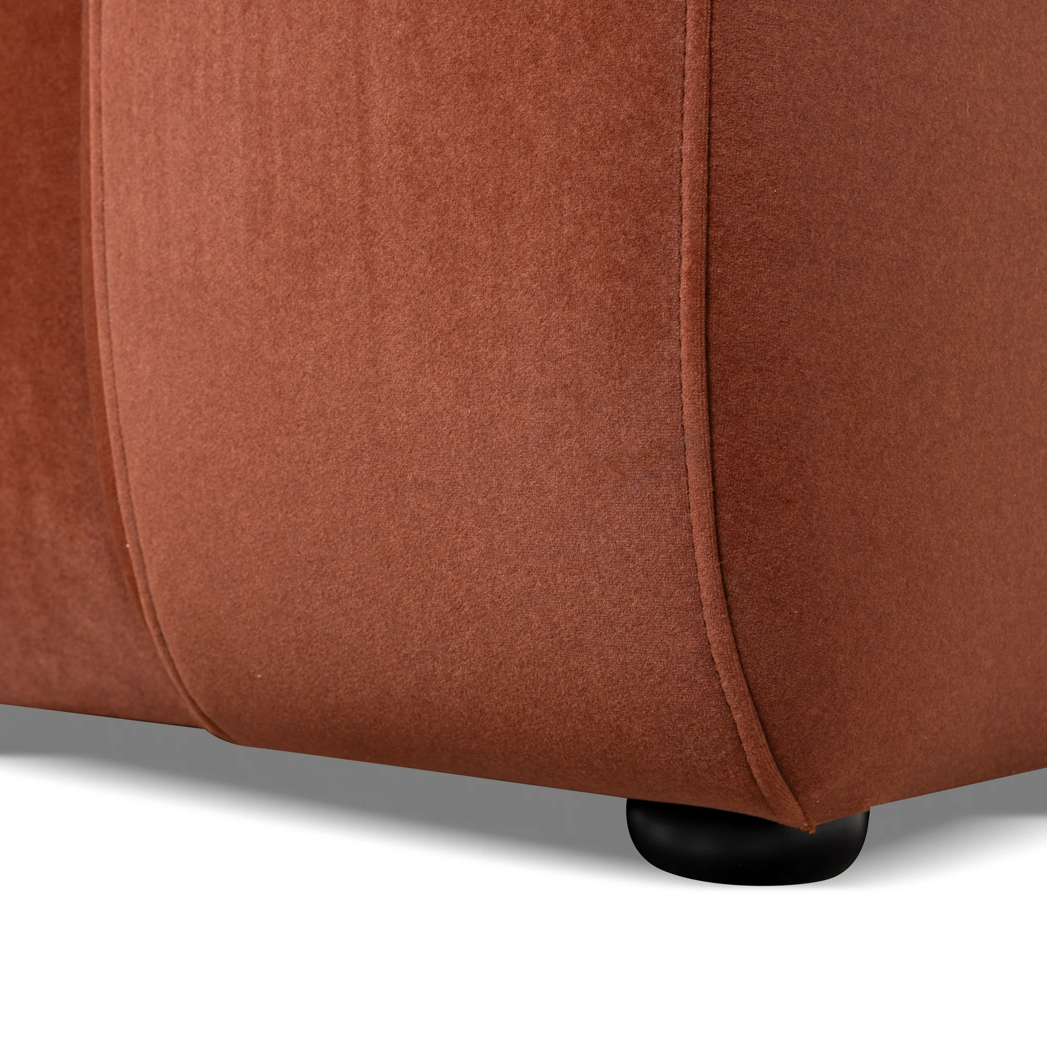 CLC10369-OLS 2 Seater Sofa - Burnt Maroon - Image 13