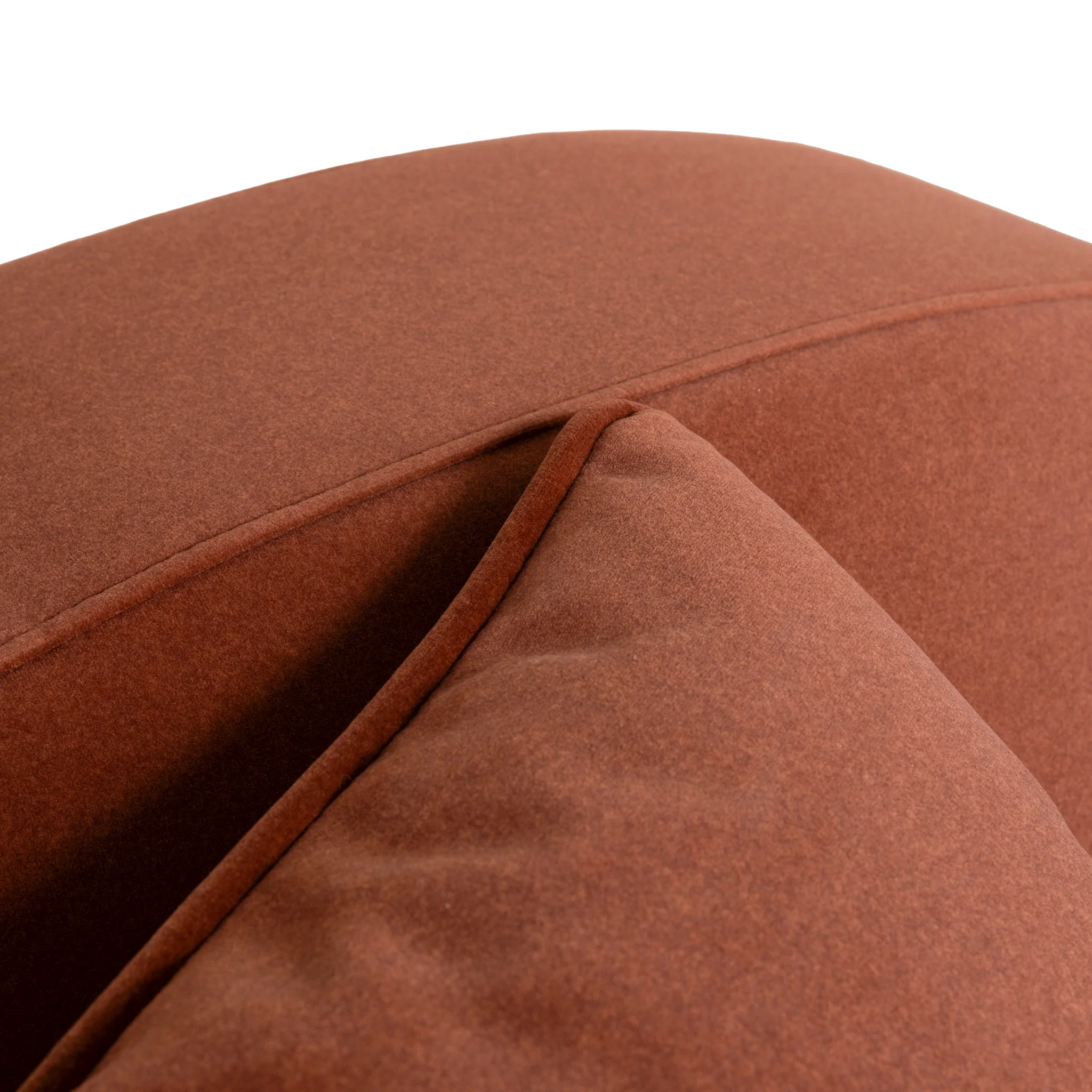 CLC10369-OLS 2 Seater Sofa - Burnt Maroon - Image 14