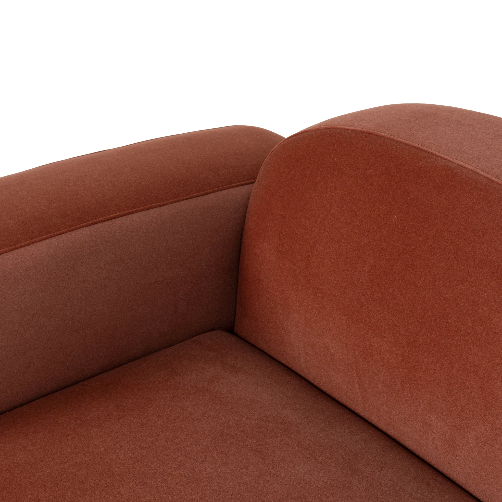 CLC10369-OLS 2 Seater Sofa - Burnt Maroon - Image 15