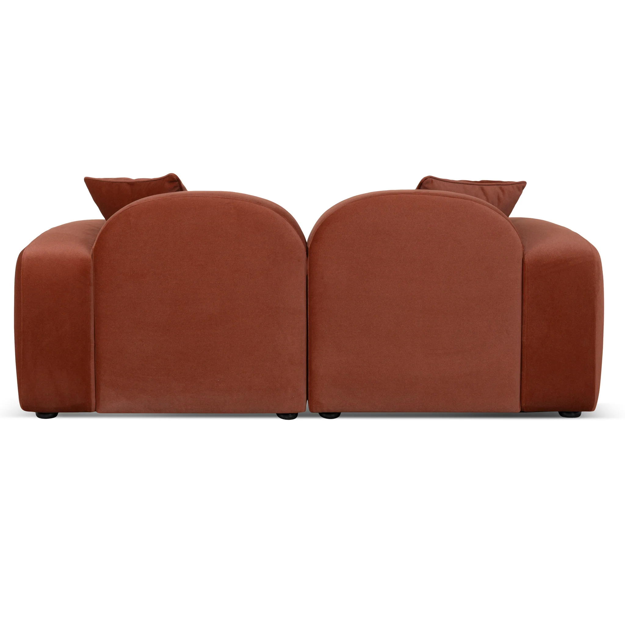 CLC10369-OLS 2 Seater Sofa - Burnt Maroon - Image 6