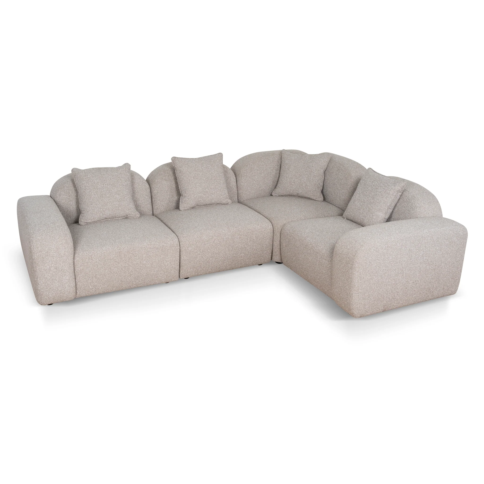 CLC10371-OLS Corner Option for 4 Seater Sofa - Hazel Beige - Image 5
