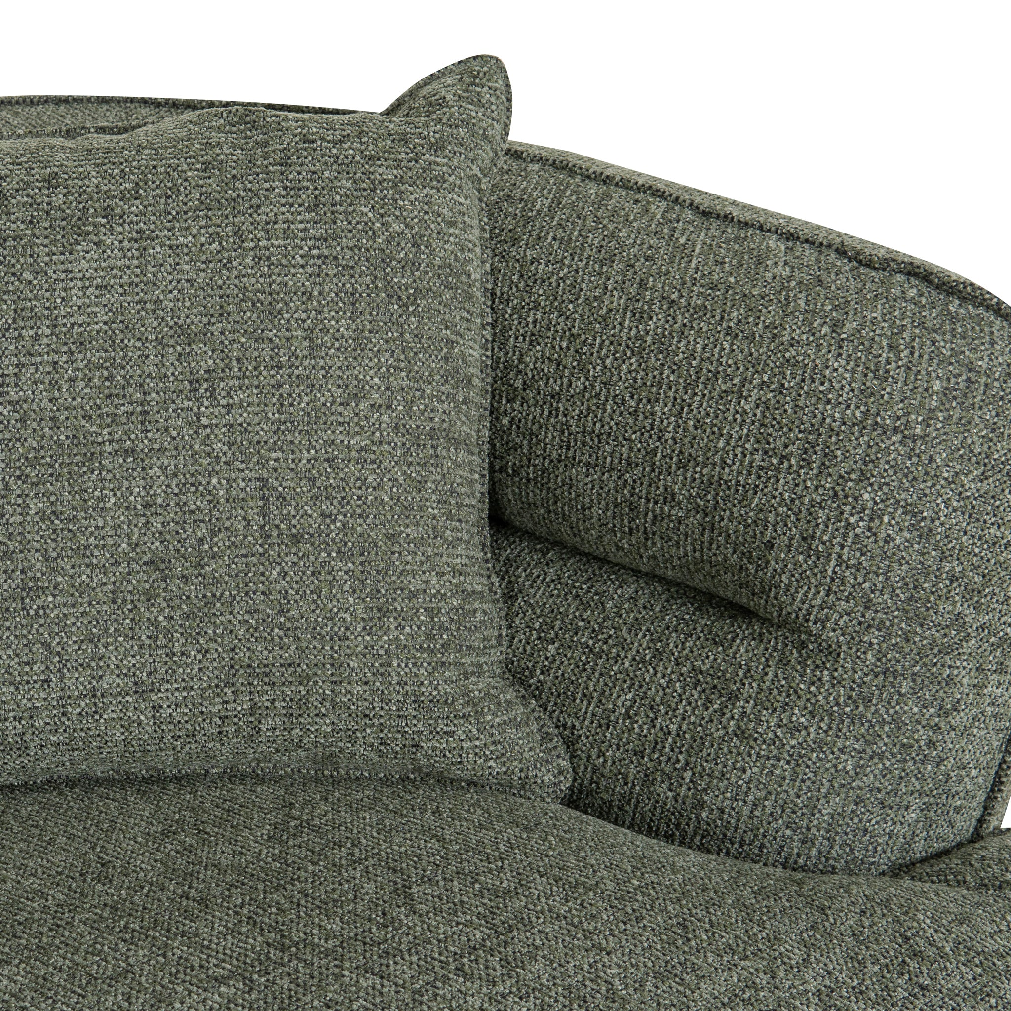 CLC10374-KJ Left Chaise Sofa - Coral Dark Green - Image 10