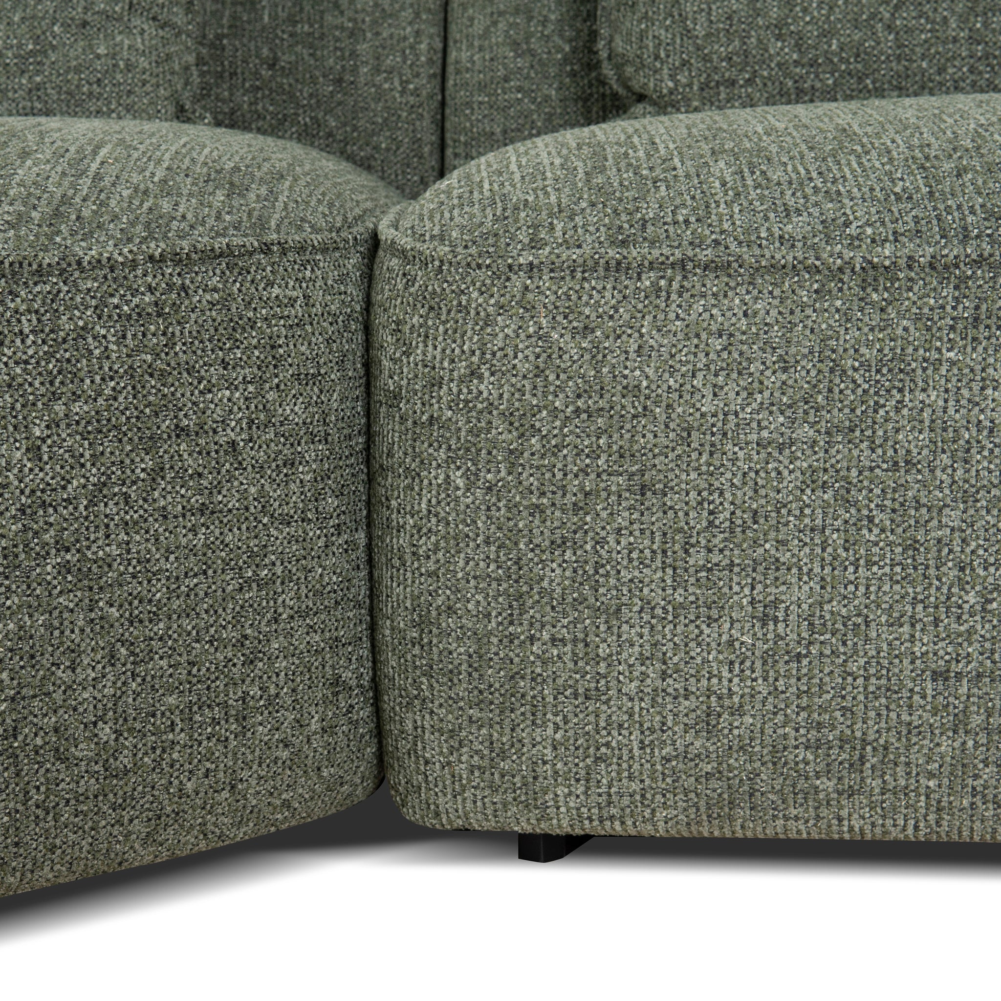 CLC10374-KJ Left Chaise Sofa - Coral Dark Green - Image 8