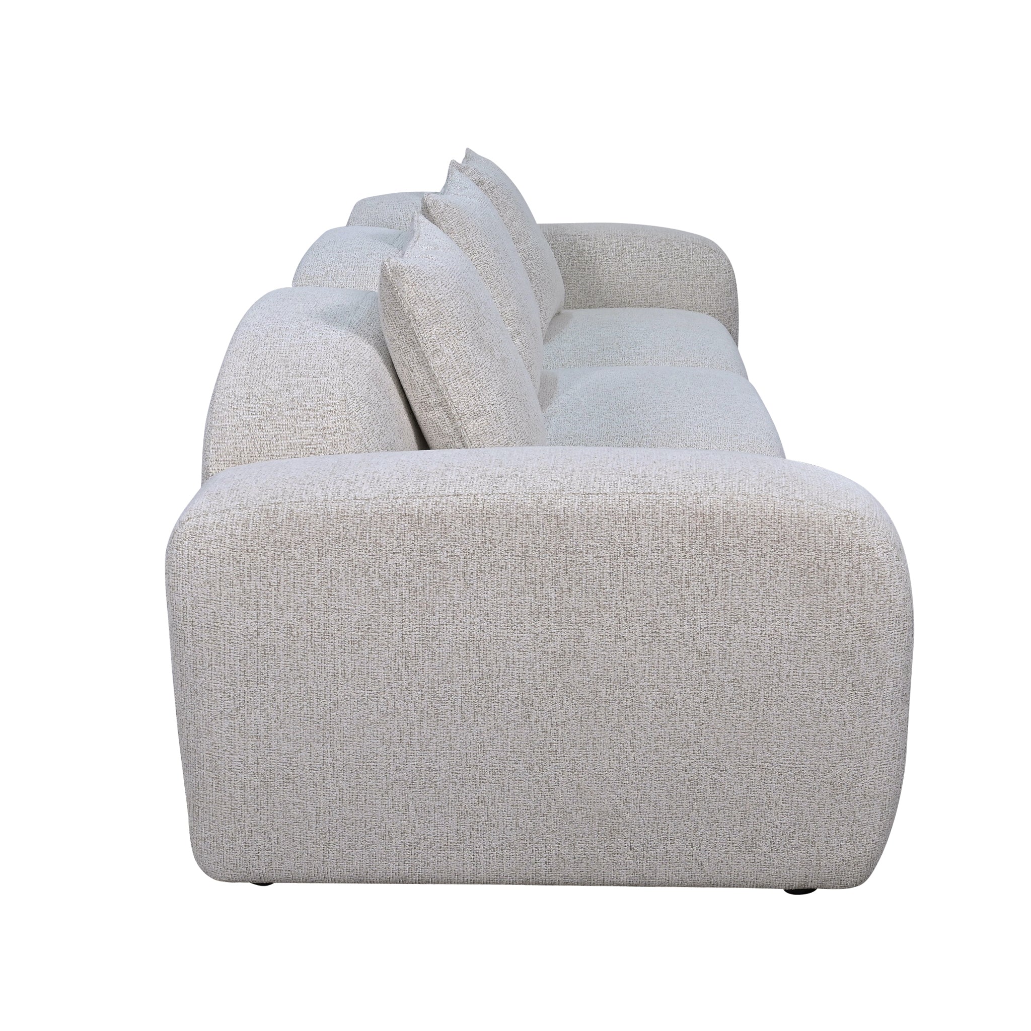 CLC10549-OLS 4 Seater Sofa - Almond Beige - Image 3