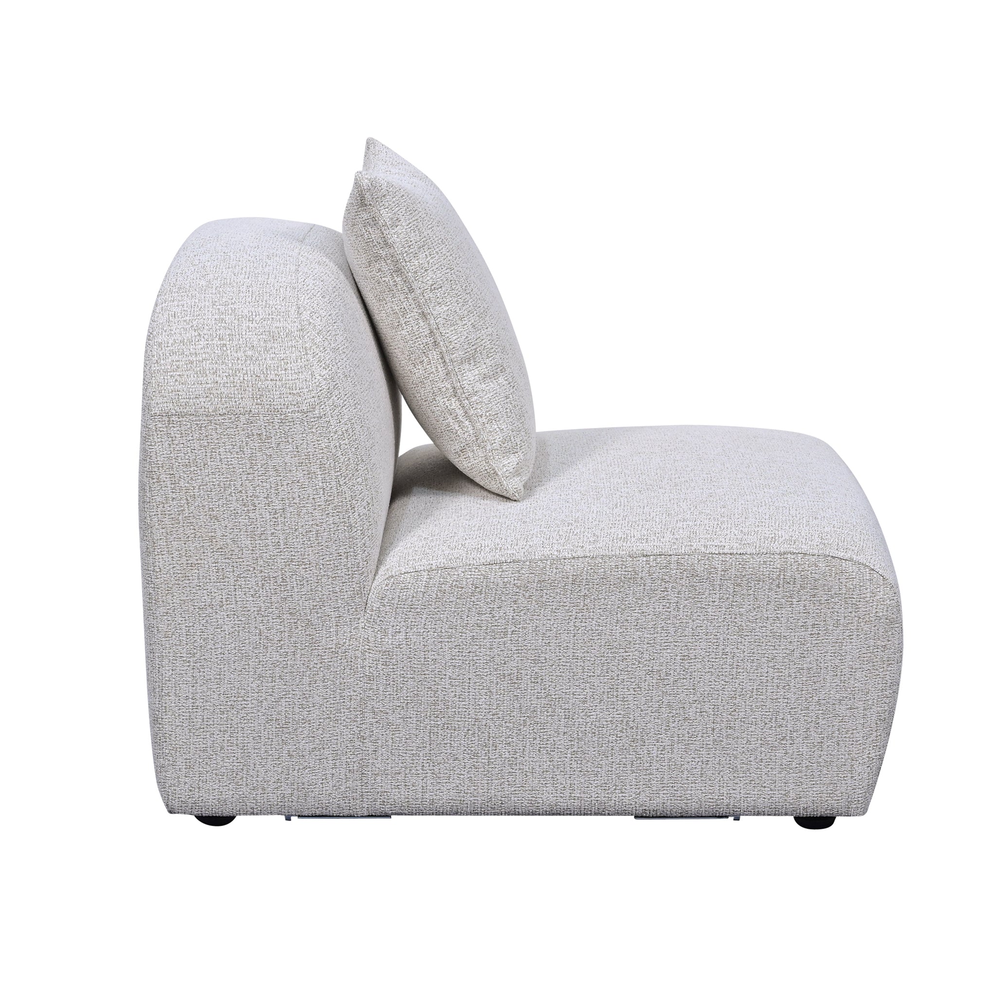 CLC10549-OLS 4 Seater Sofa - Almond Beige - Image 8