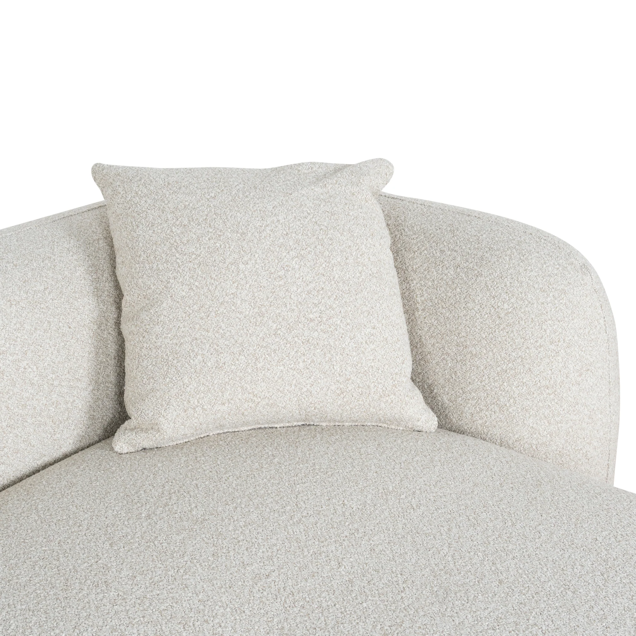 CLC10385-AE 3 Seater Right Chaise Sofa - Oatmeal Beige - Image 12