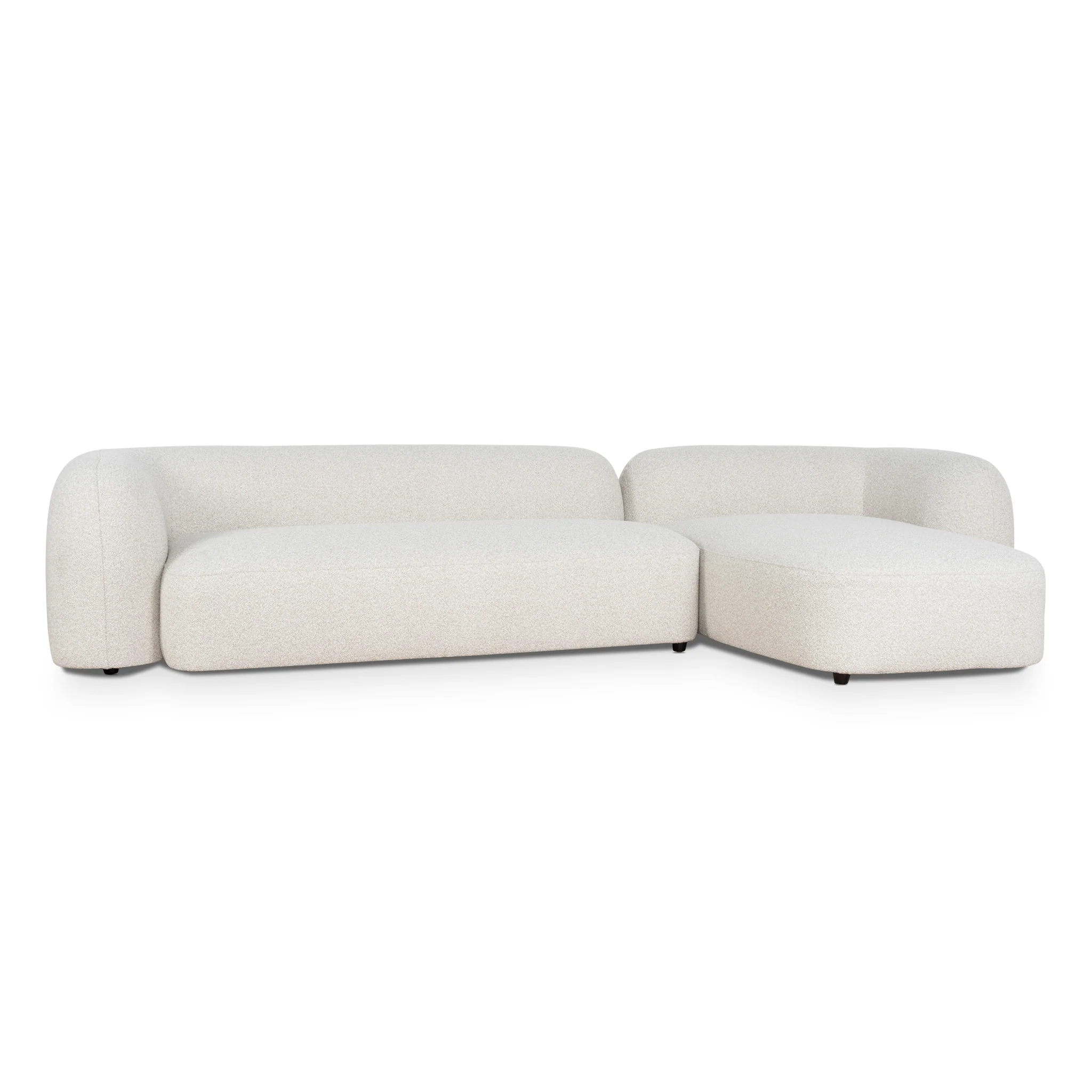 CLC10385-AE 3 Seater Right Chaise Sofa - Oatmeal Beige - Image 4
