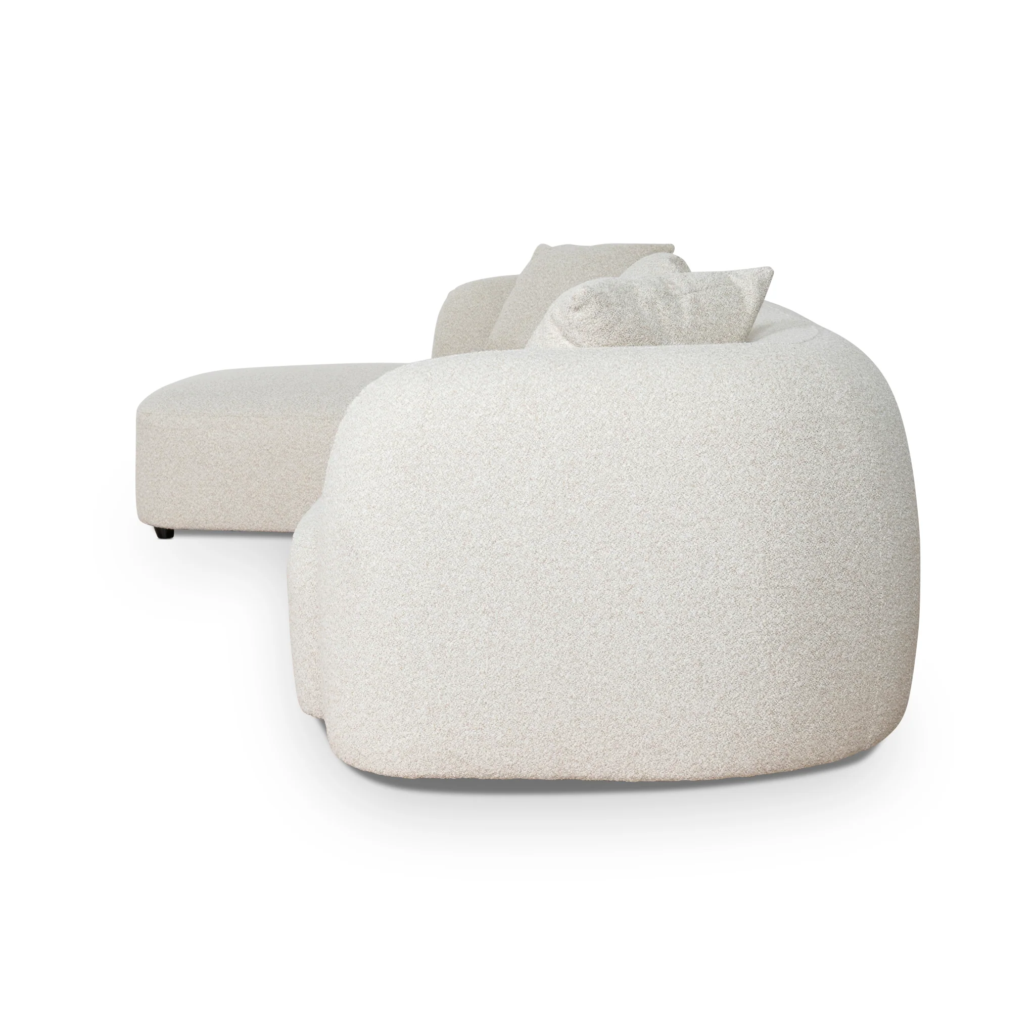CLC10386-AE 3 Seater Left Chaise Sofa - Oatmeal Beige - Image 6