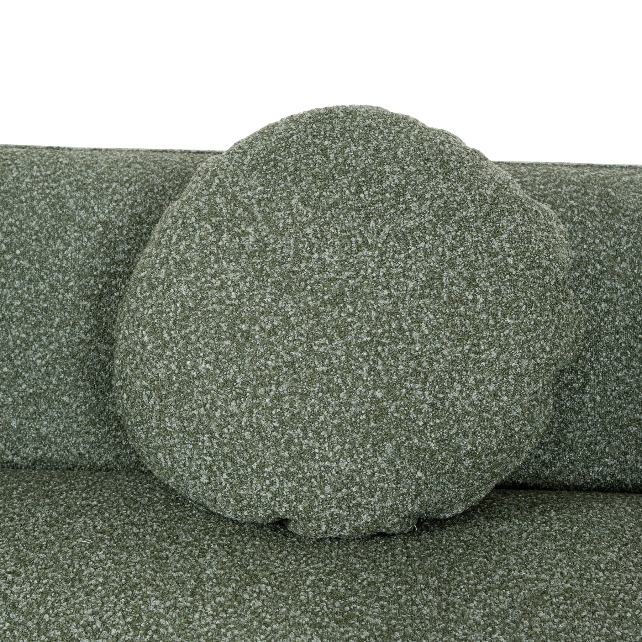 CLC10387-AE 3 Seater Right Chaise Sofa - Amazon Green - Image 11