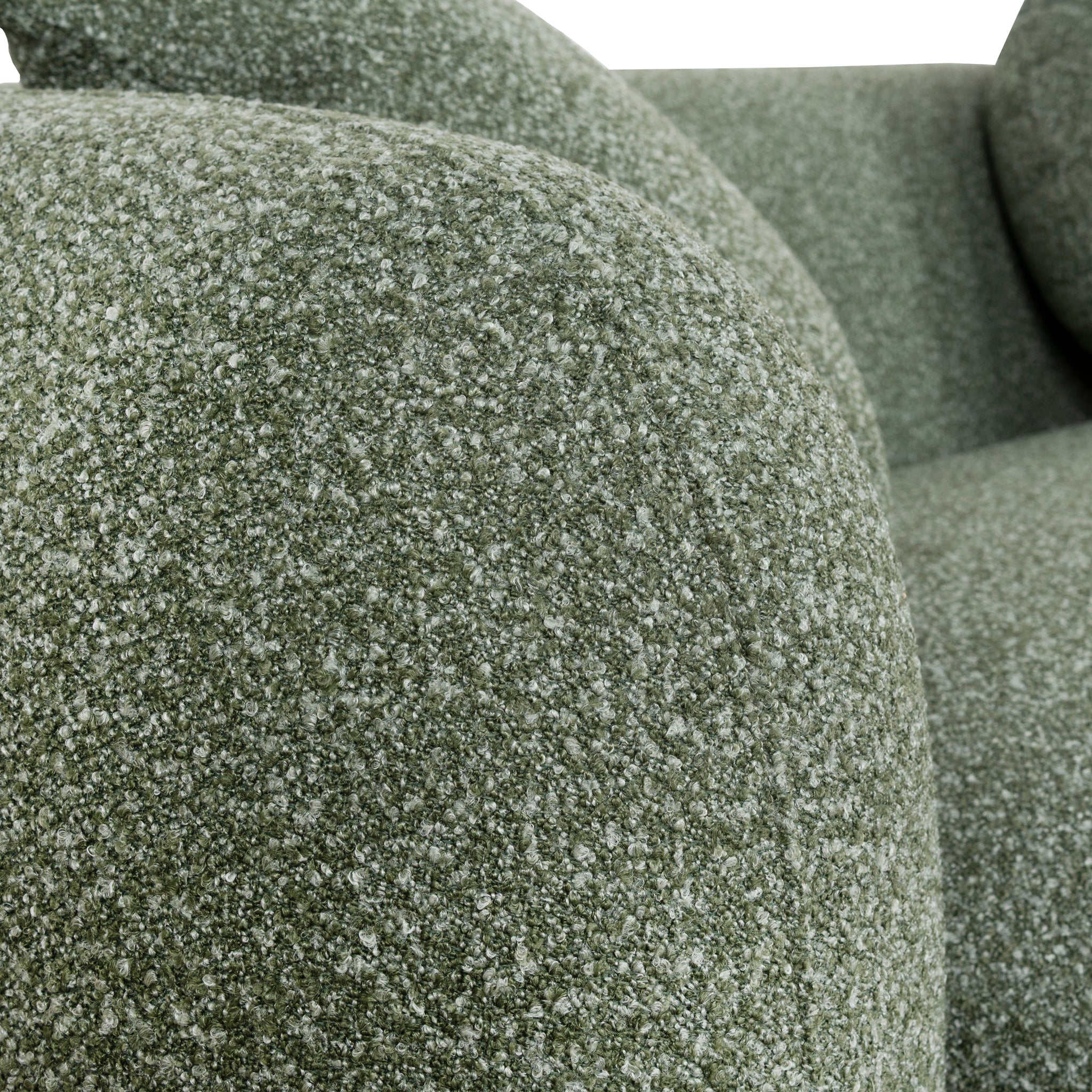 CLC10387-AE 3 Seater Right Chaise Sofa - Amazon Green - Image 8