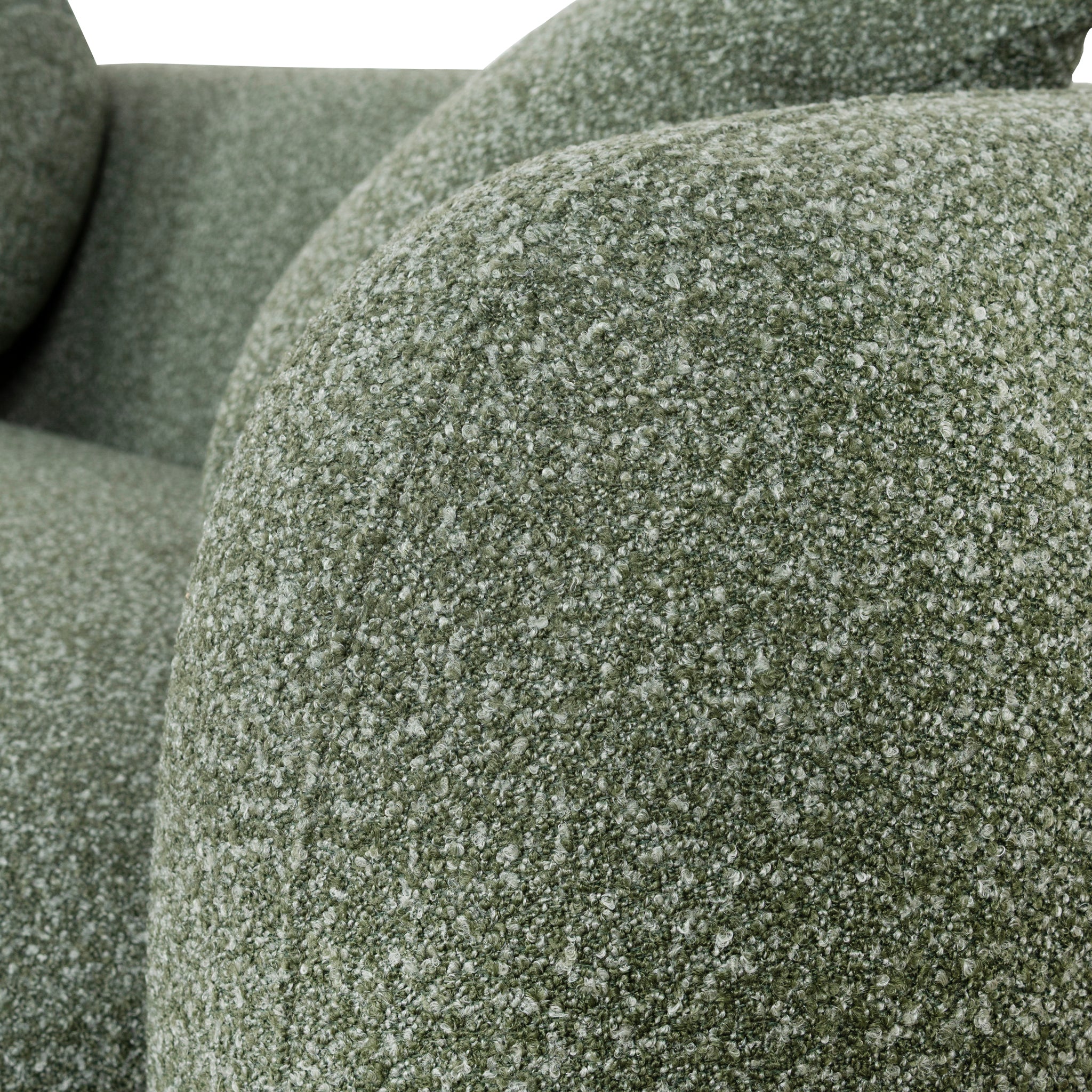 CLC10388-AE 3 Seater Left Chaise Sofa - Amazon Green - Image 10
