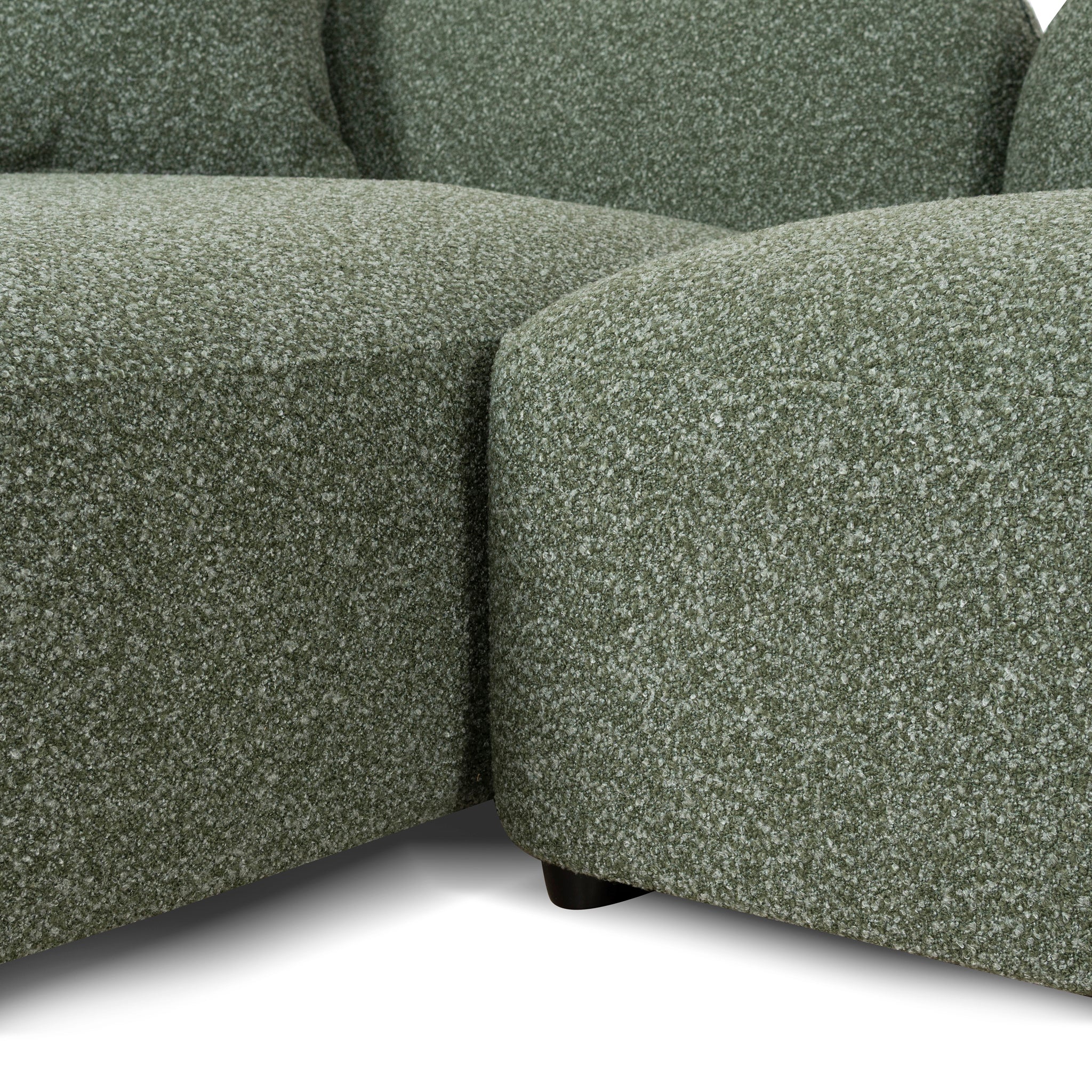 CLC10388-AE 3 Seater Left Chaise Sofa - Amazon Green - Image 11