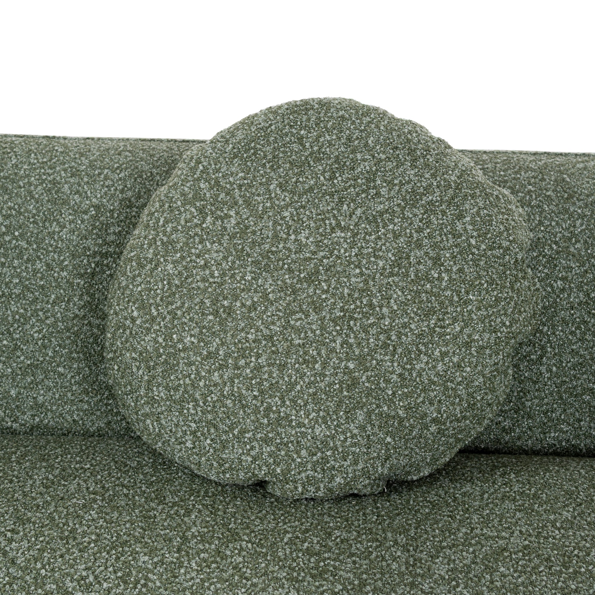 CLC10388-AE 3 Seater Left Chaise Sofa - Amazon Green - Image 14
