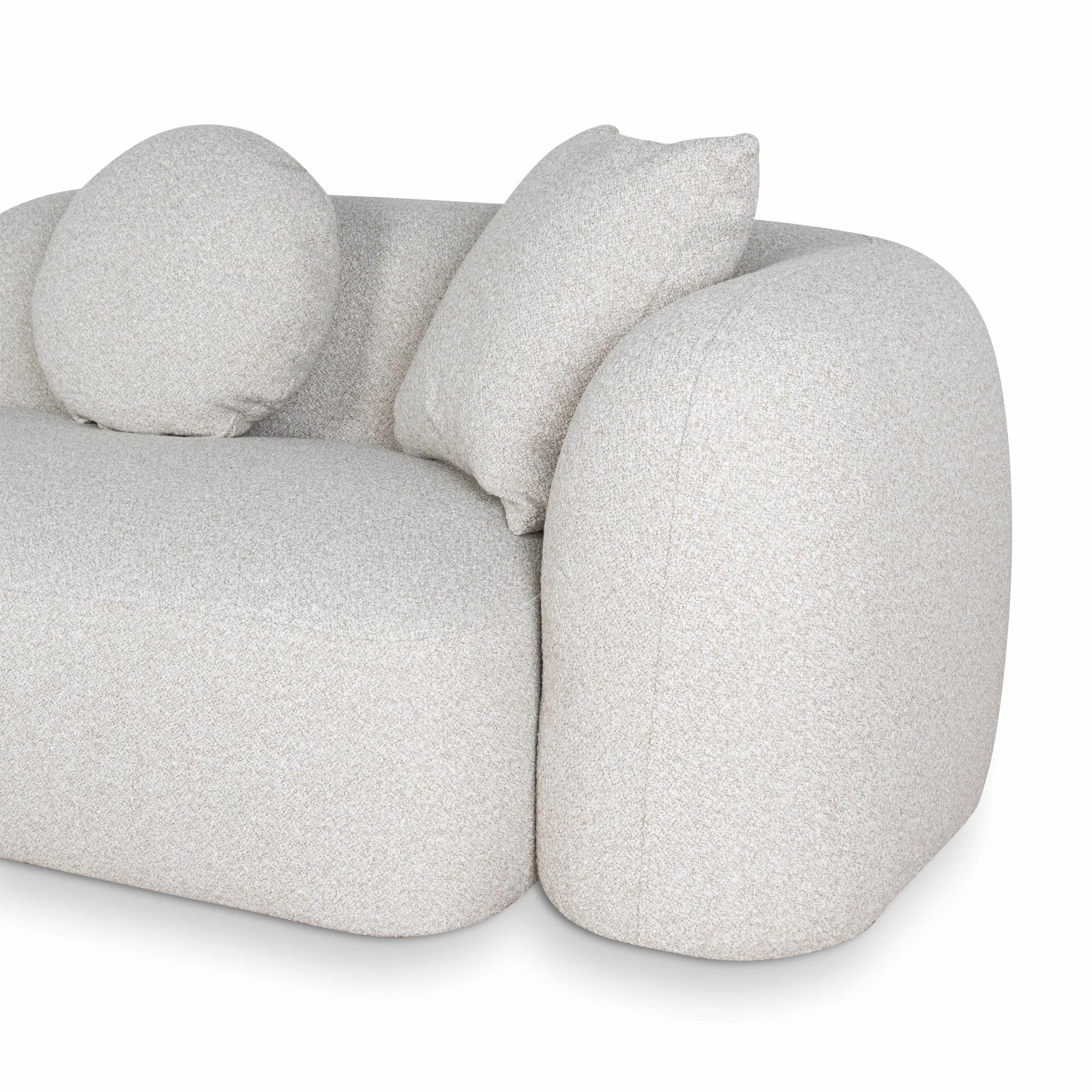 CLC10389-AE 4 Seater Sofa - Oatmeal Beige - Image 5