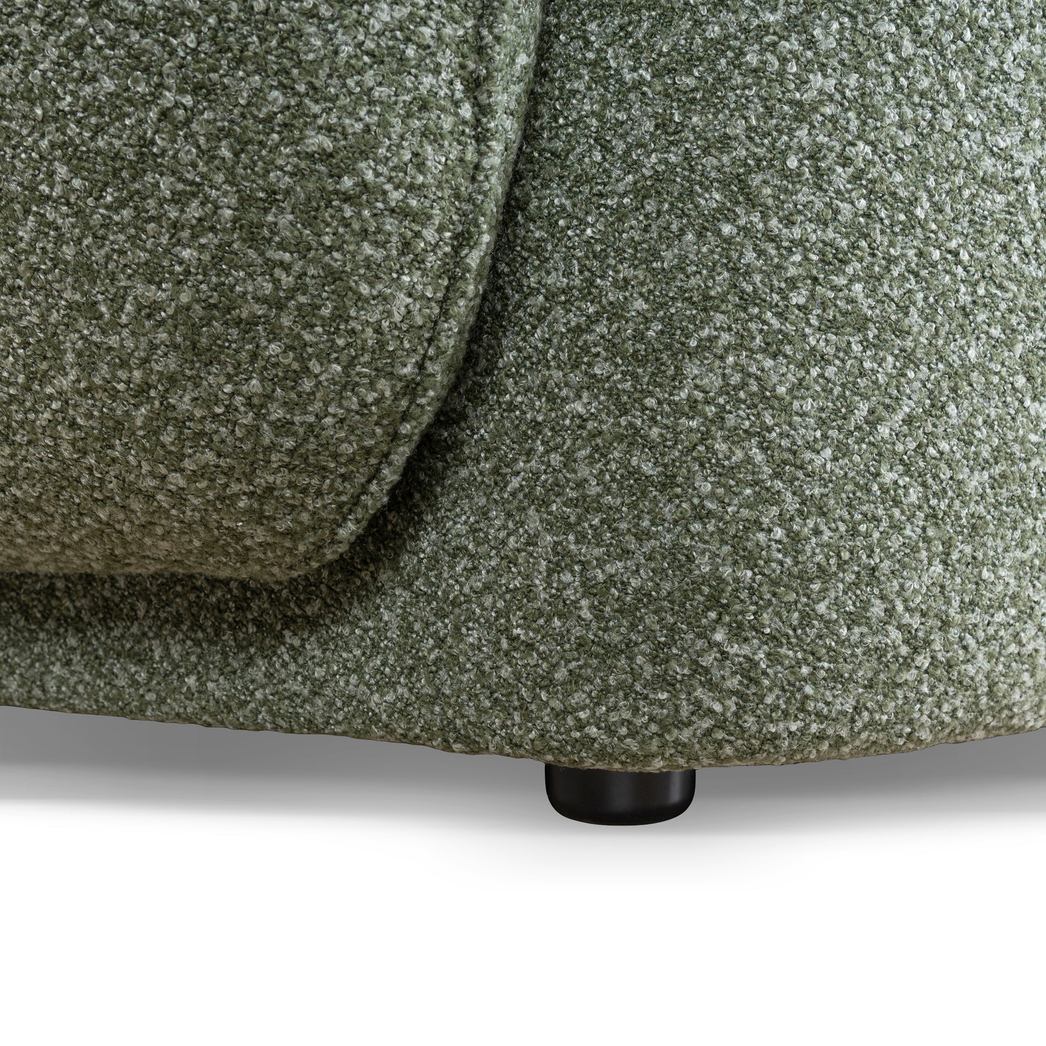 CLC10393-AE 3 Seater Right Chaise Sofa - Amazon Green - Image 17