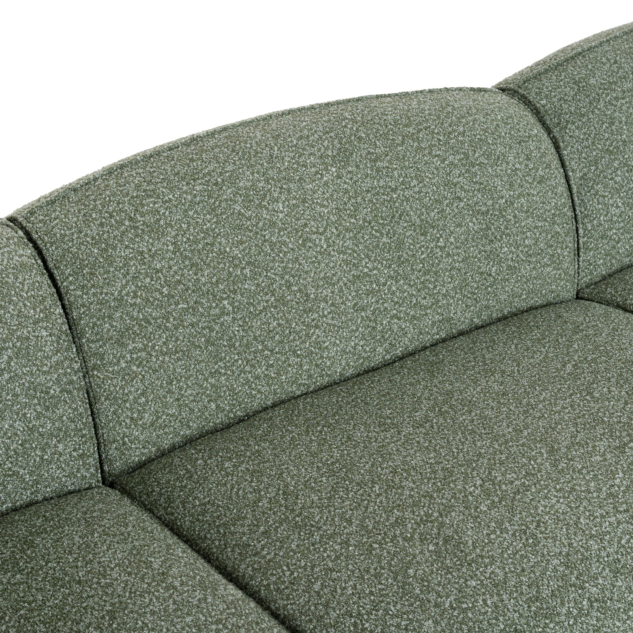 CLC10393-AE 3 Seater Right Chaise Sofa - Amazon Green - Image 19