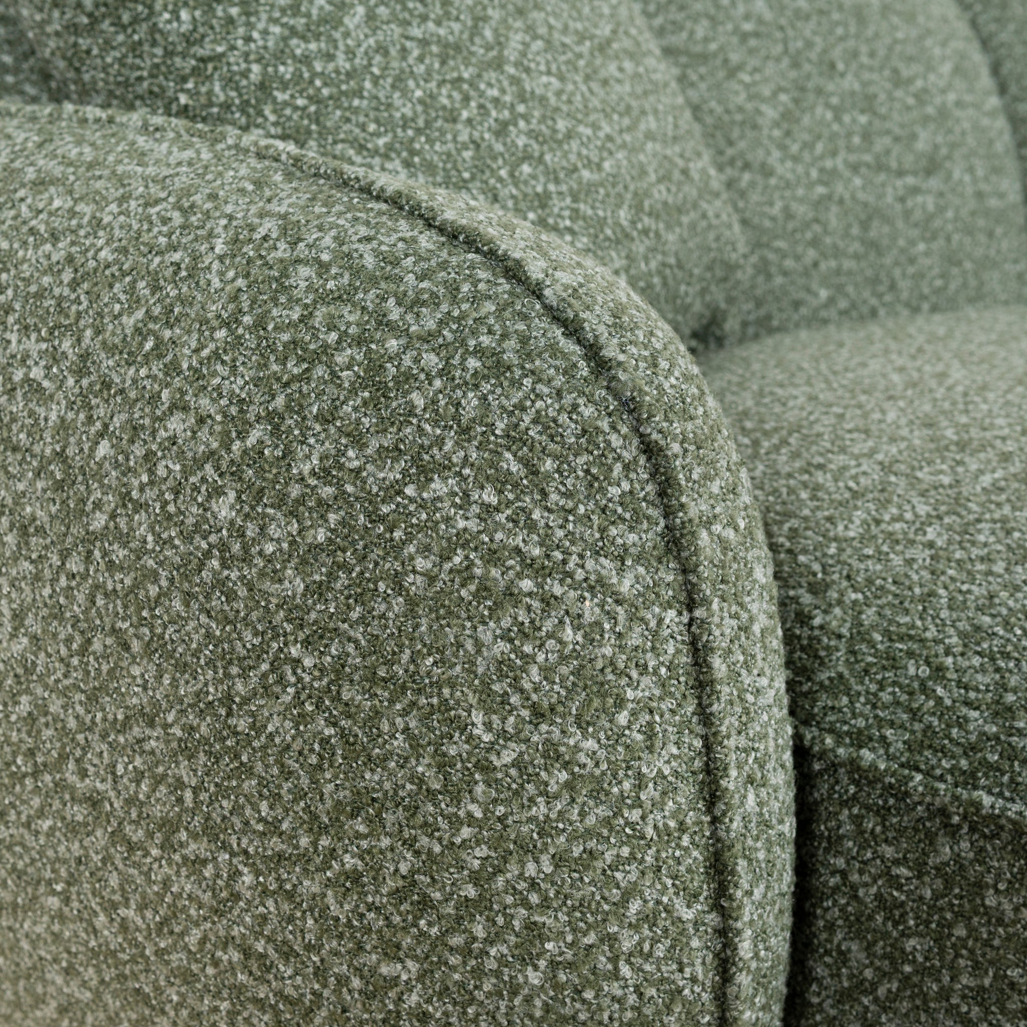 CLC10393-AE 3 Seater Right Chaise Sofa - Amazon Green - Image 7