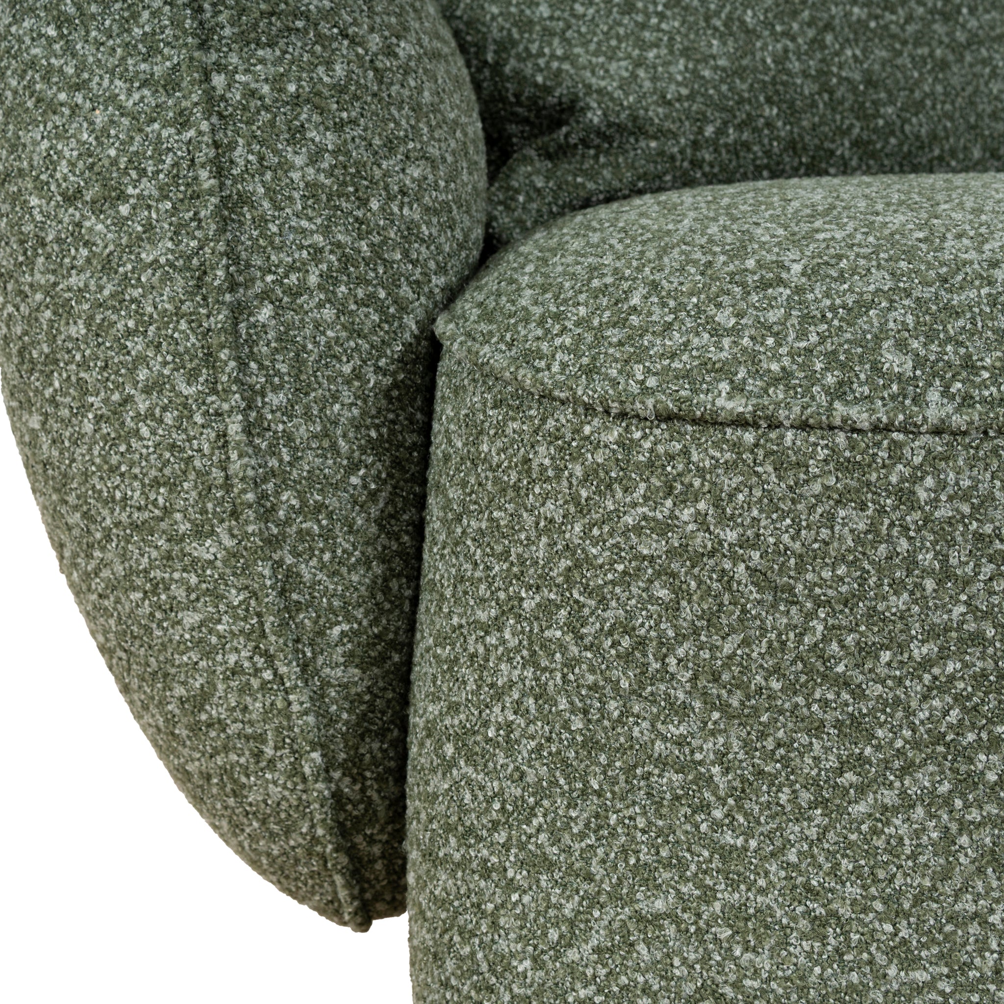 CLC10393-AE 3 Seater Right Chaise Sofa - Amazon Green - Image 9