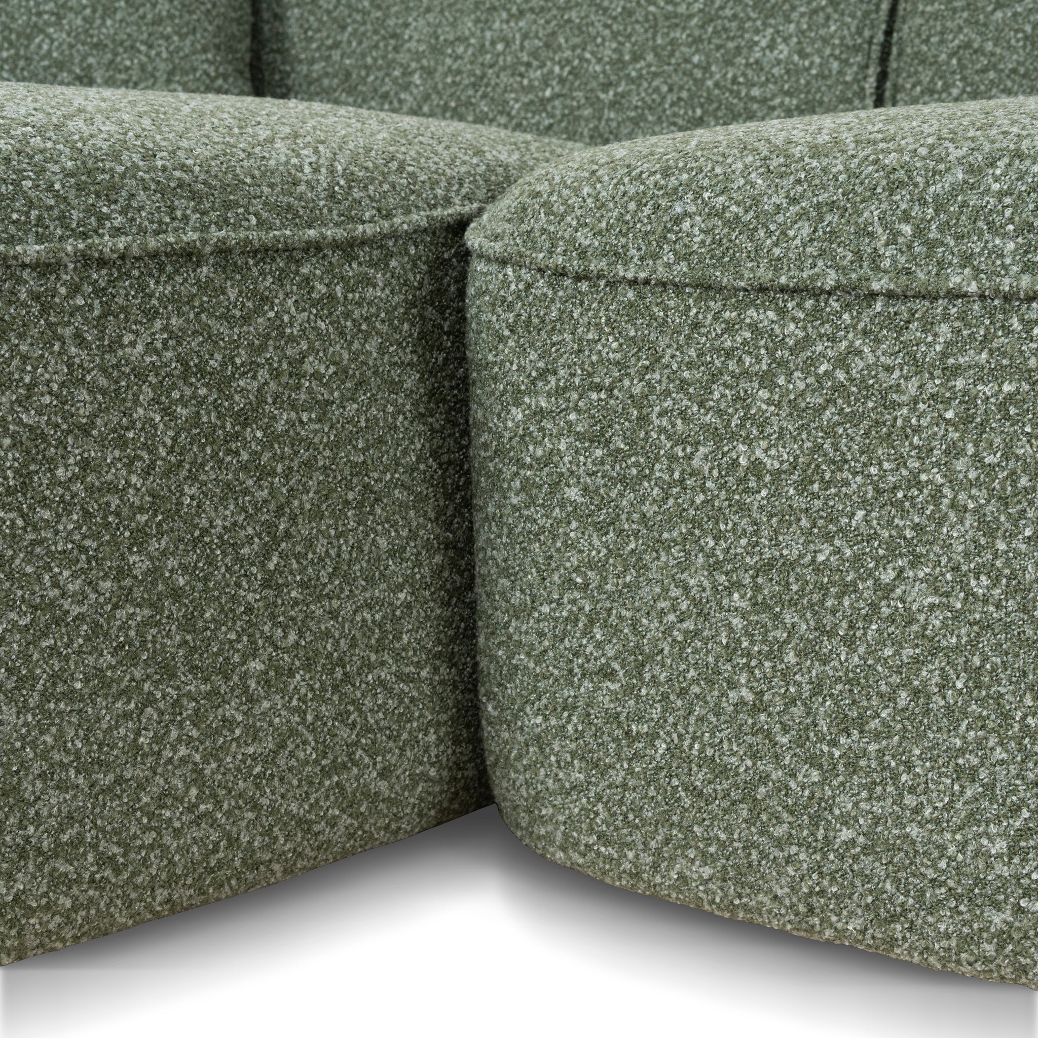 CLC10394-AE 3 Seater Left Chaise Sofa - Amazon Green - Image 10