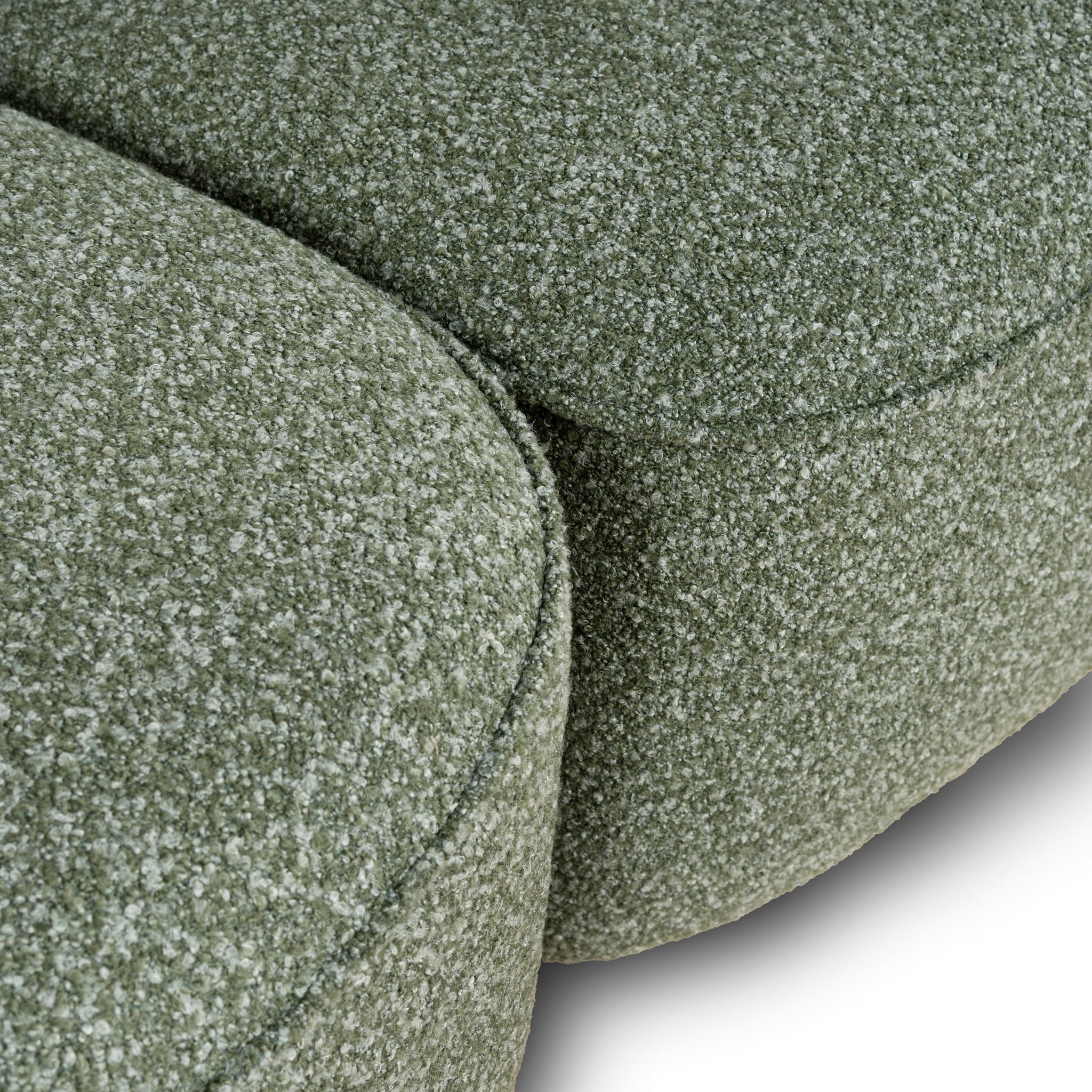 CLC10394-AE 3 Seater Left Chaise Sofa - Amazon Green - Image 15