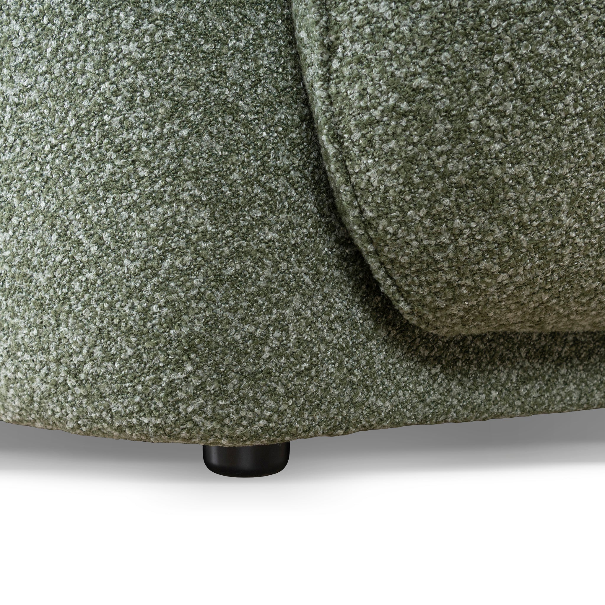 CLC10394-AE 3 Seater Left Chaise Sofa - Amazon Green - Image 18