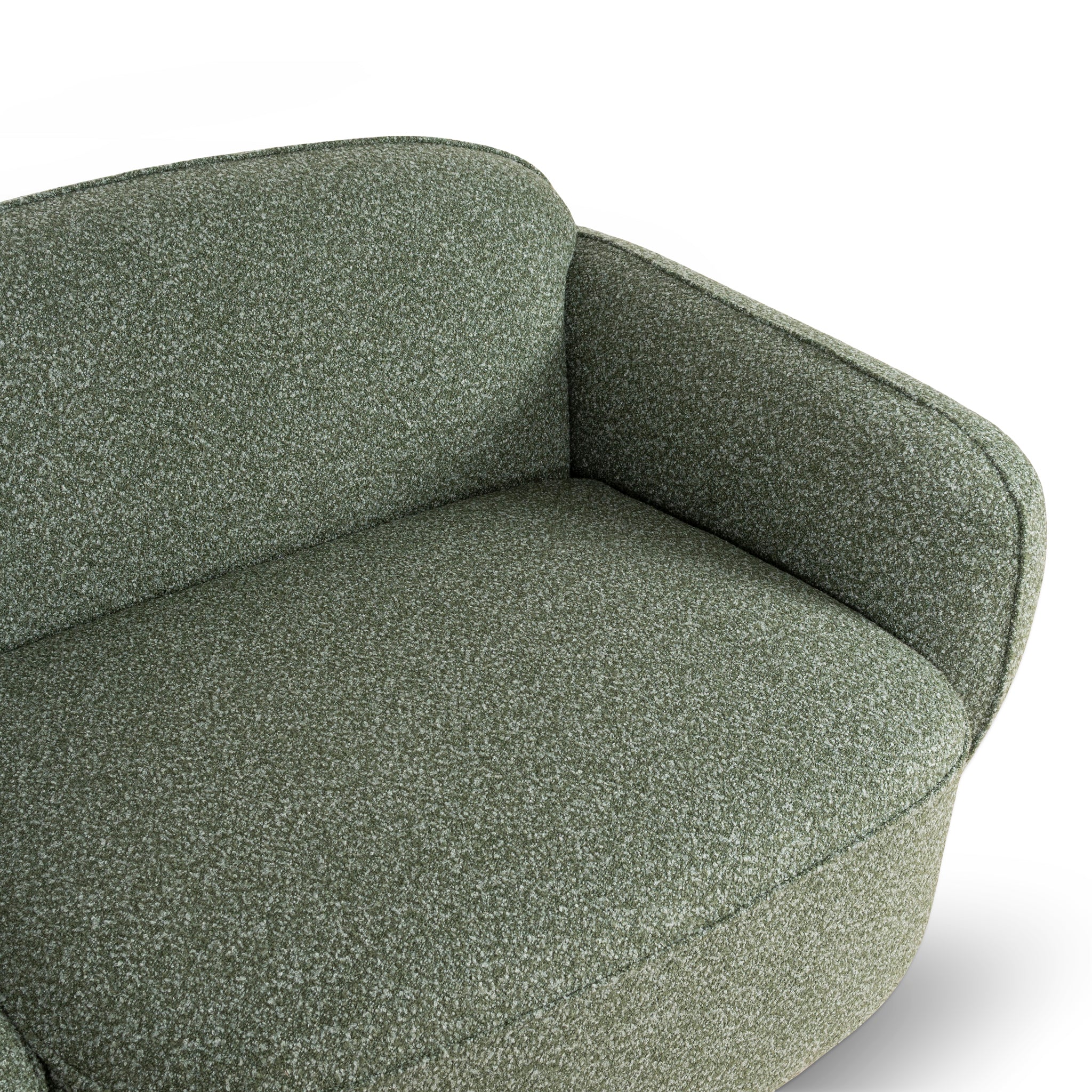 CLC10394-AE 3 Seater Left Chaise Sofa - Amazon Green - Image 19