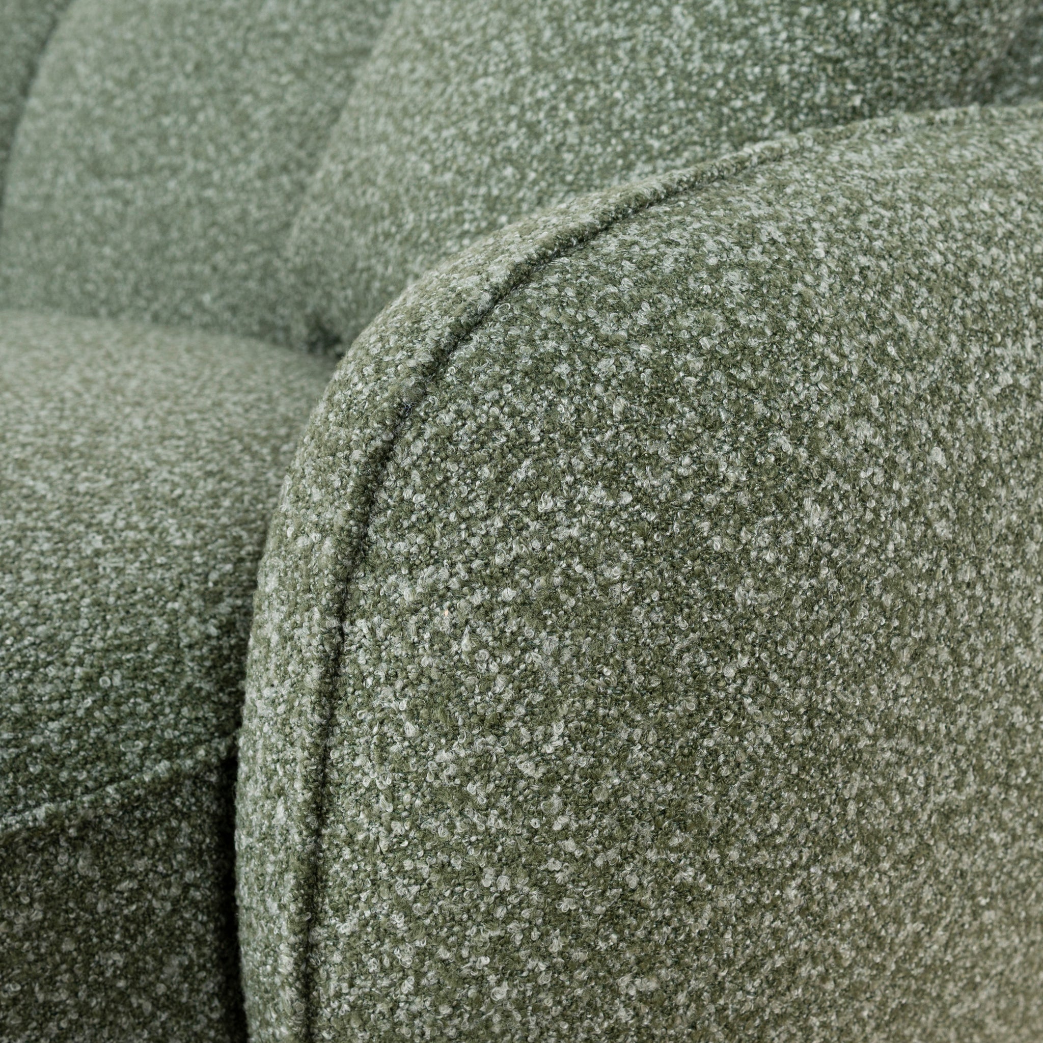 CLC10394-AE 3 Seater Left Chaise Sofa - Amazon Green - Image 7