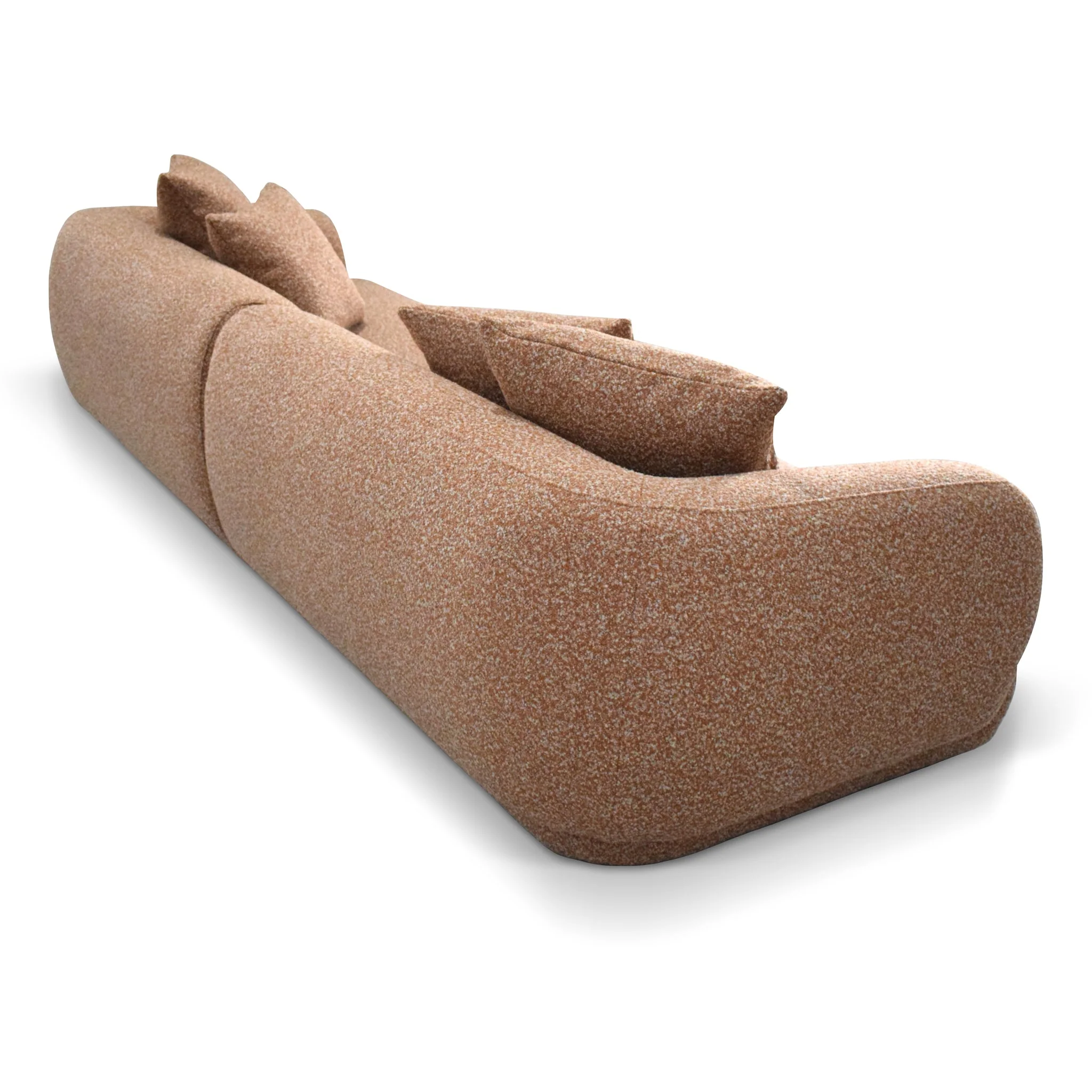 CLC10398-AE 4 Seater Sofa - Terracotta Brown - Image 4