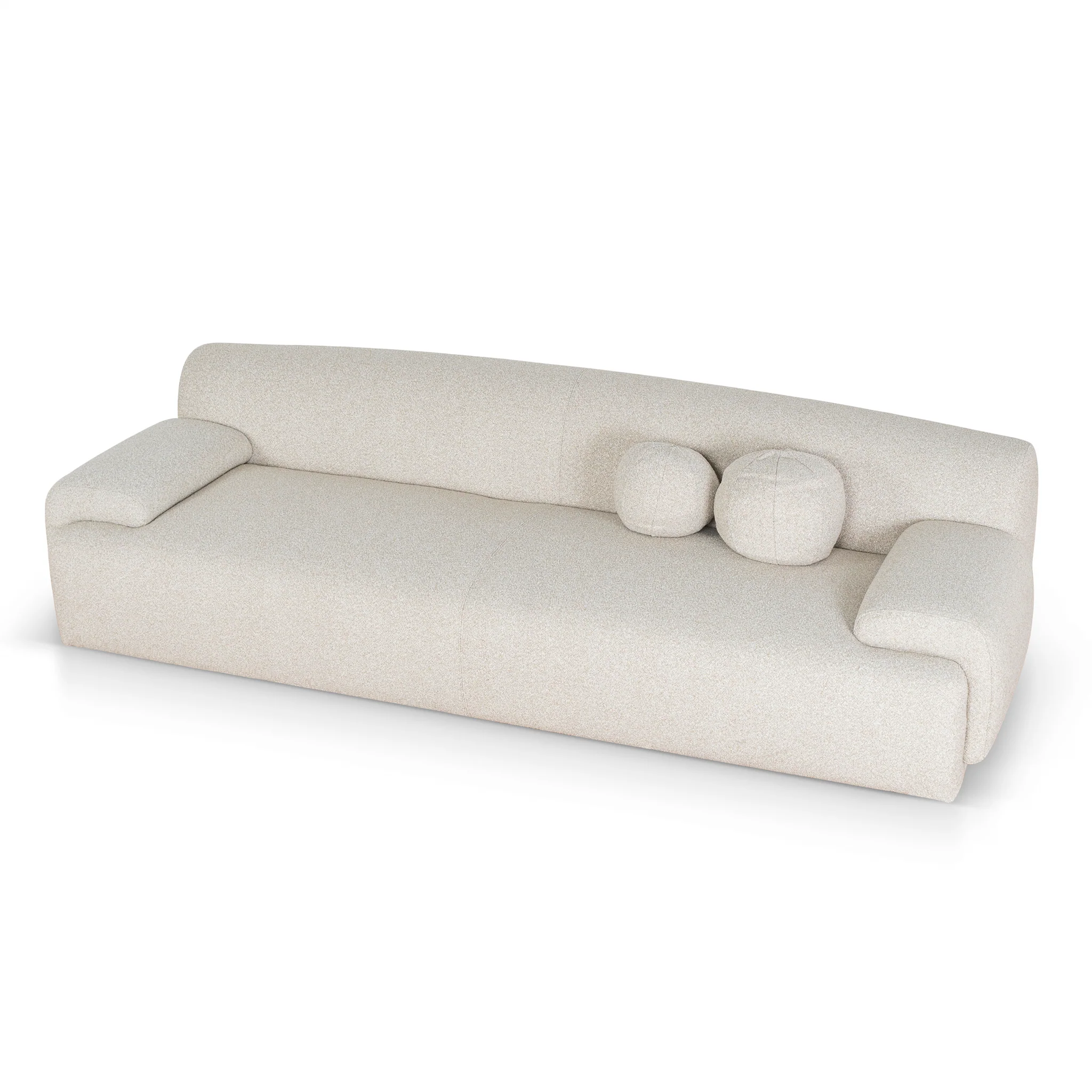 CLC10399-AE 4 Seater Sofa - Oatmeal Beige - Image 15