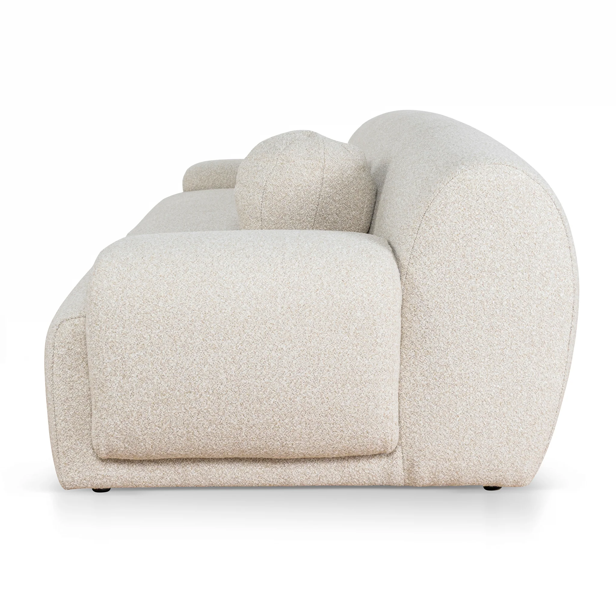 CLC10399-AE 4 Seater Sofa - Oatmeal Beige - Image 3