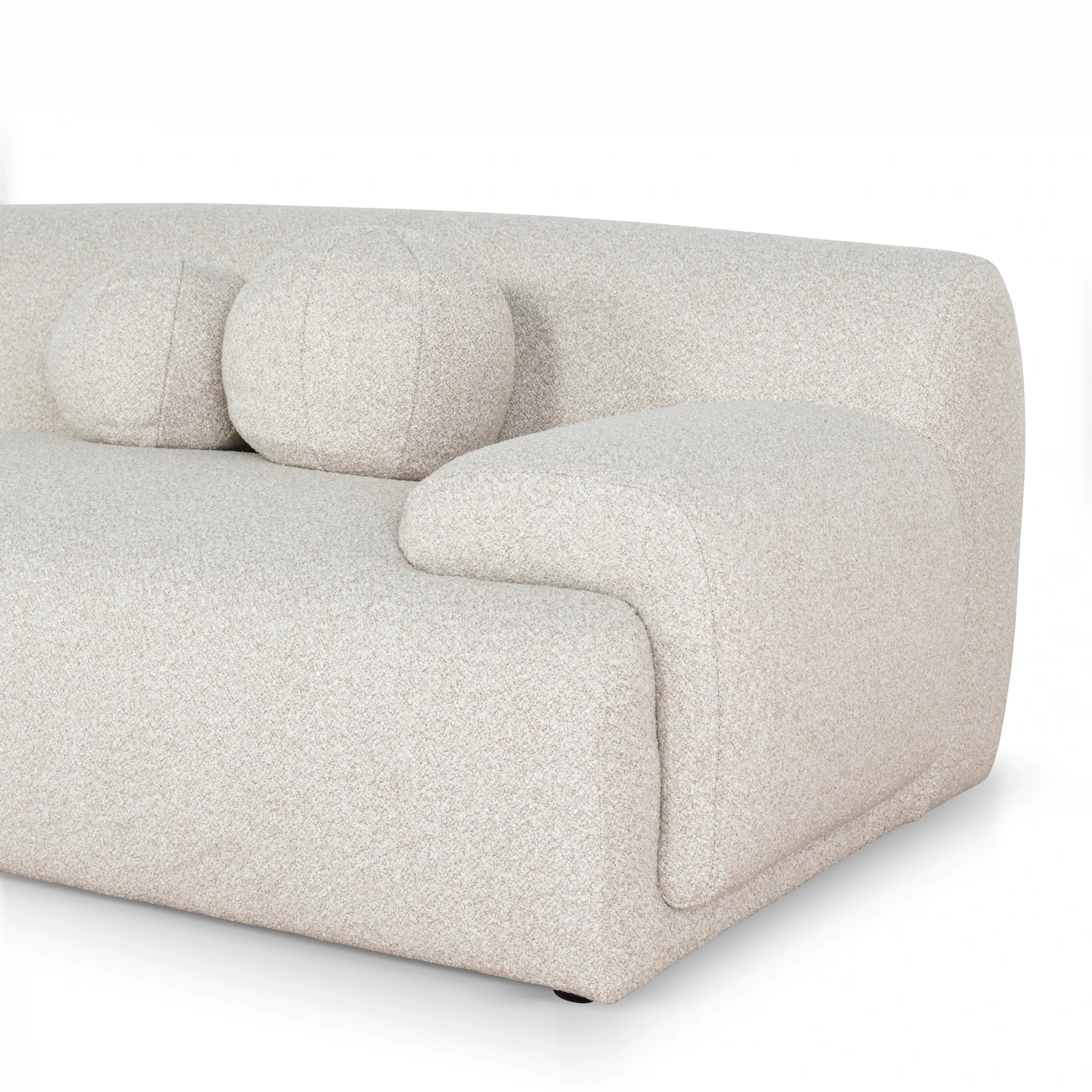 CLC10399-AE 4 Seater Sofa - Oatmeal Beige - Image 6