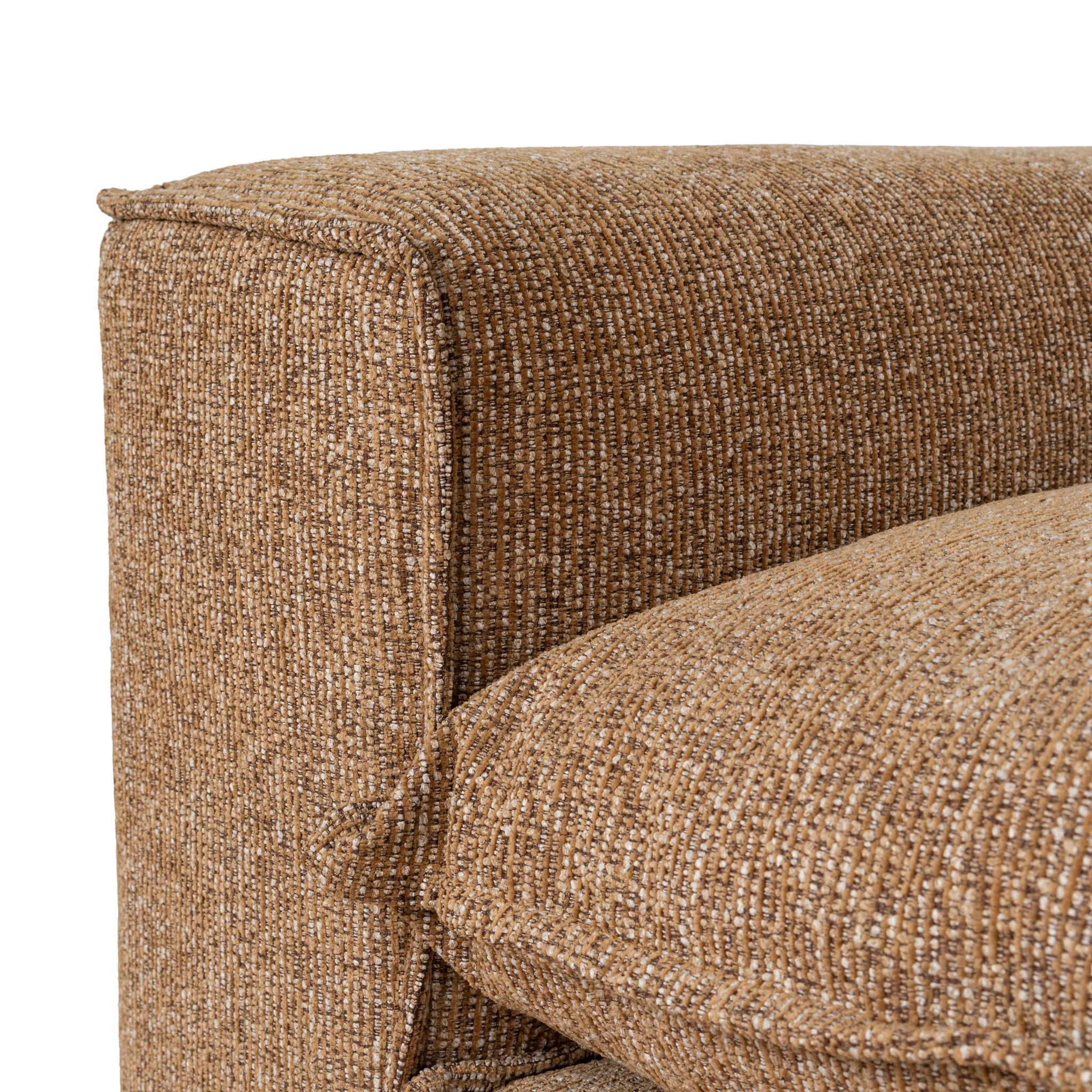 CLC10401-IG 3 Seater Fabric Sofa - Almond Brown - Image 13