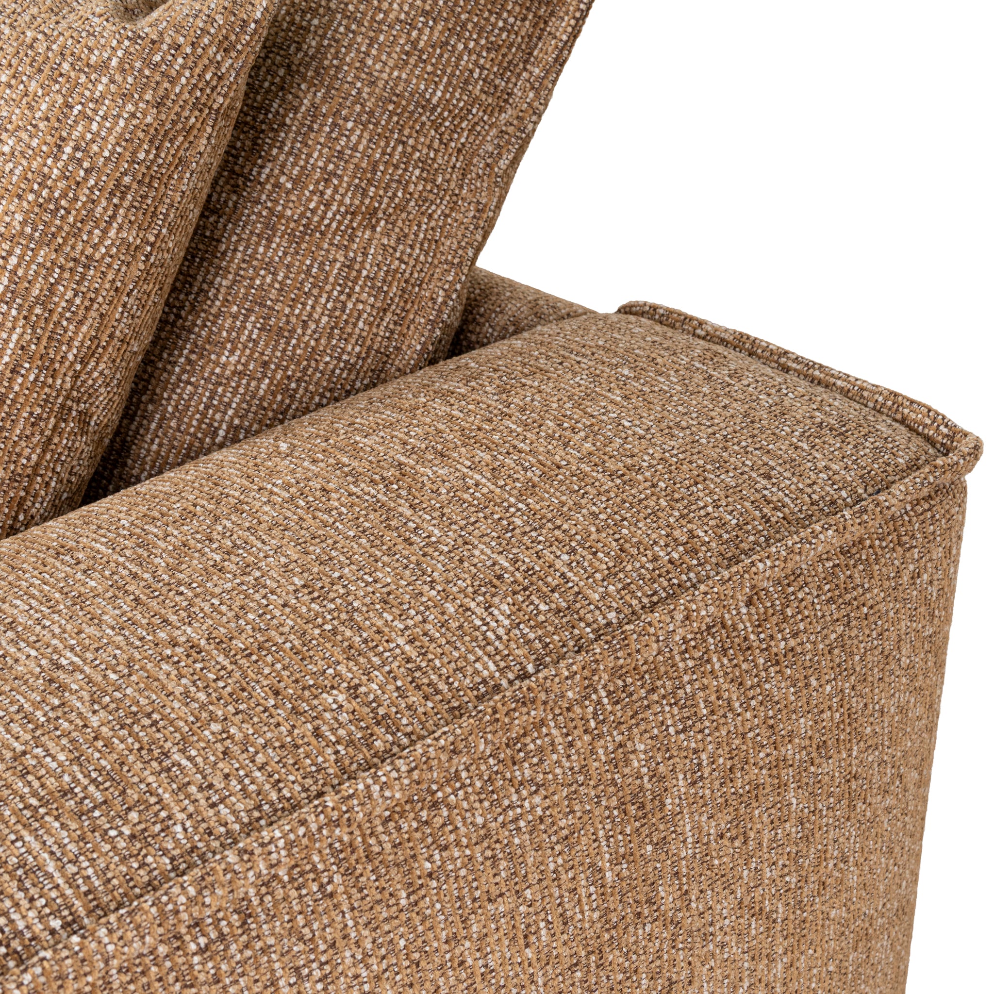 CLC10401-IG 3 Seater Fabric Sofa - Almond Brown - Image 15